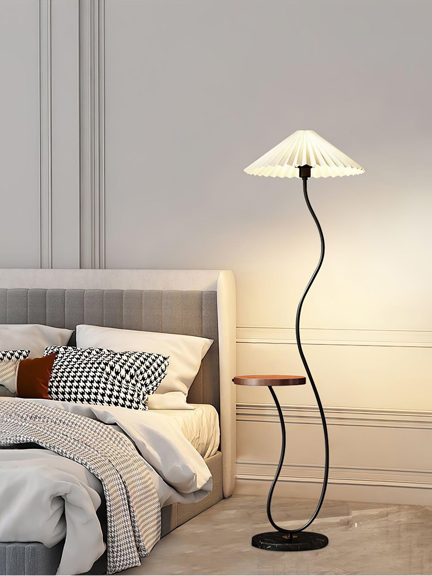 Ghel Minimalist Wood Floor Lamp-Neutral Decor