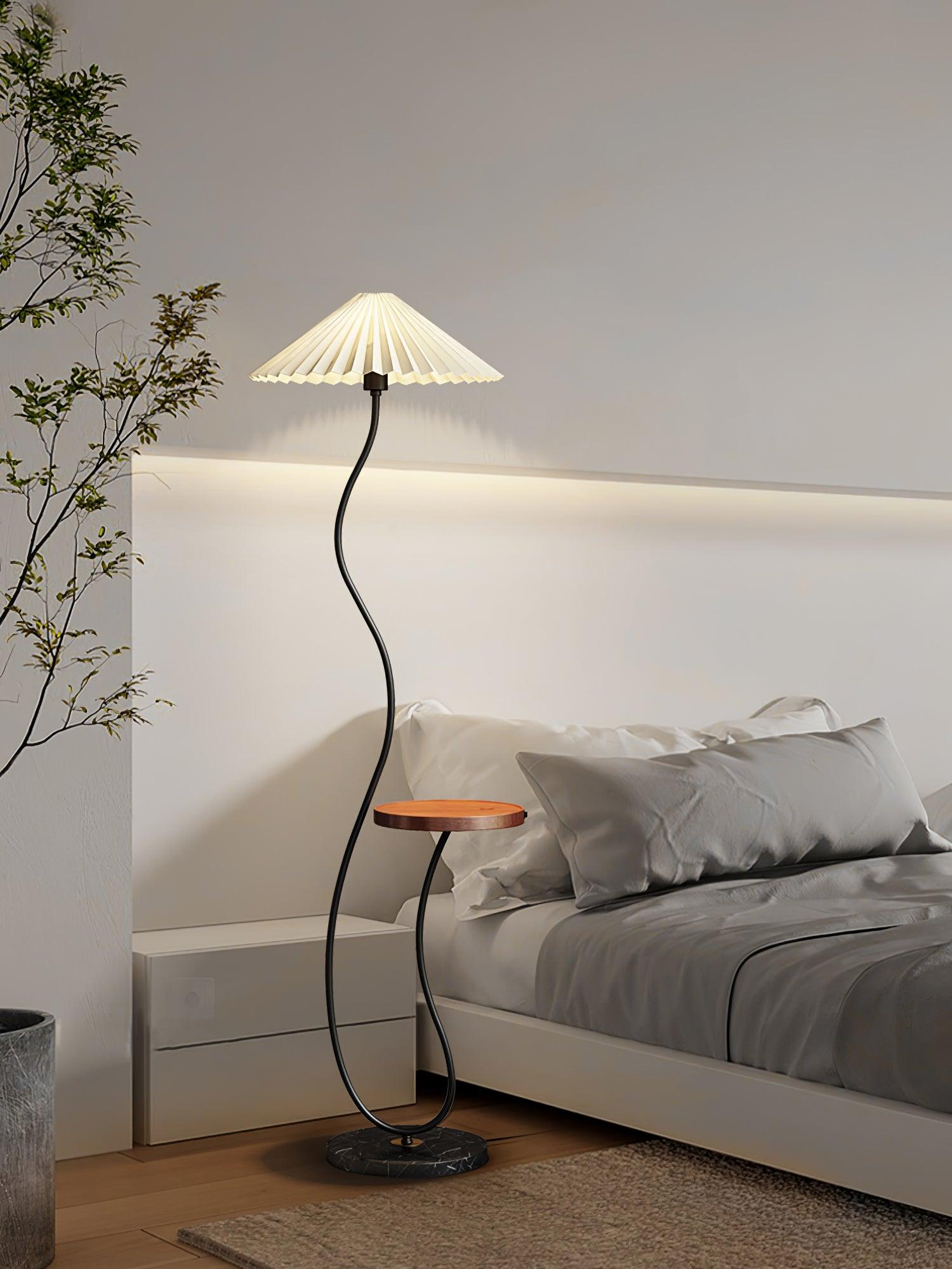 Ghel Minimalist Wood Floor Lamp-Neutral Decor