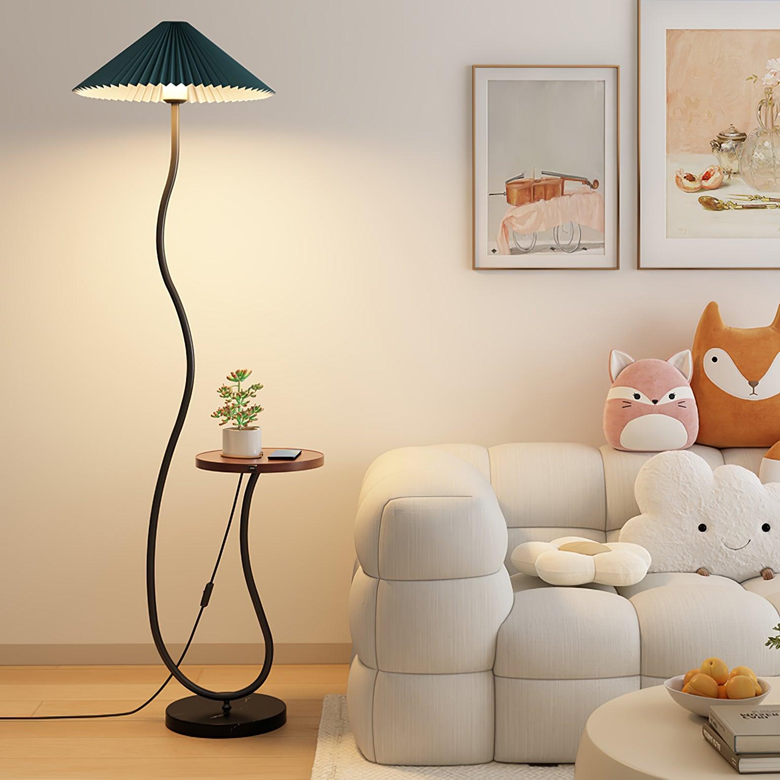 Ghel Minimalist Wood Floor Lamp-Neutral Decor