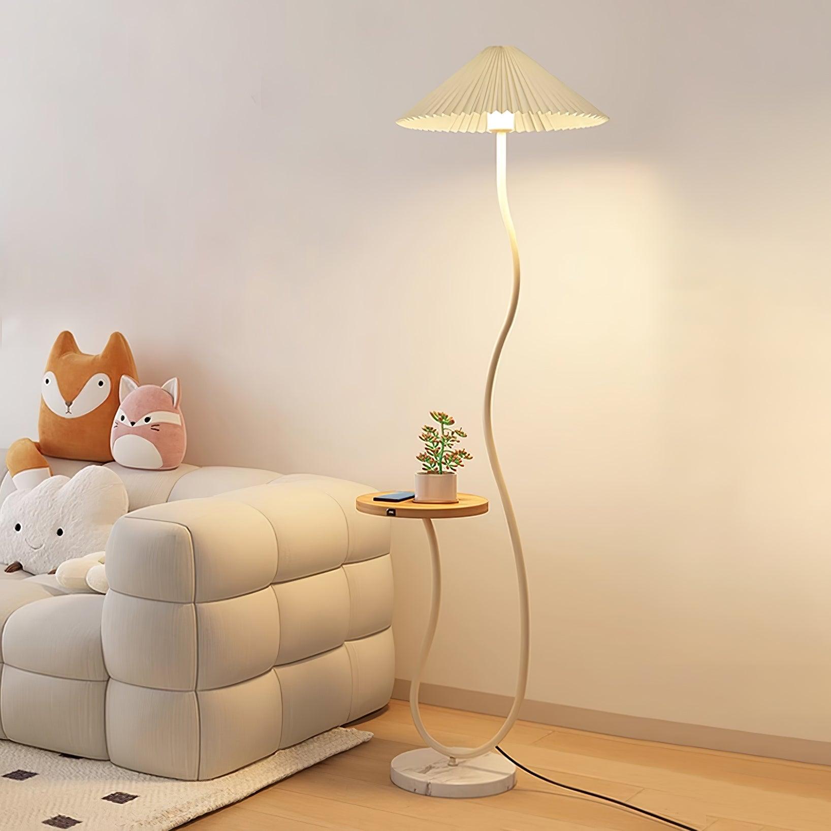 Ghel Minimalist Wood Floor Lamp-Neutral Decor