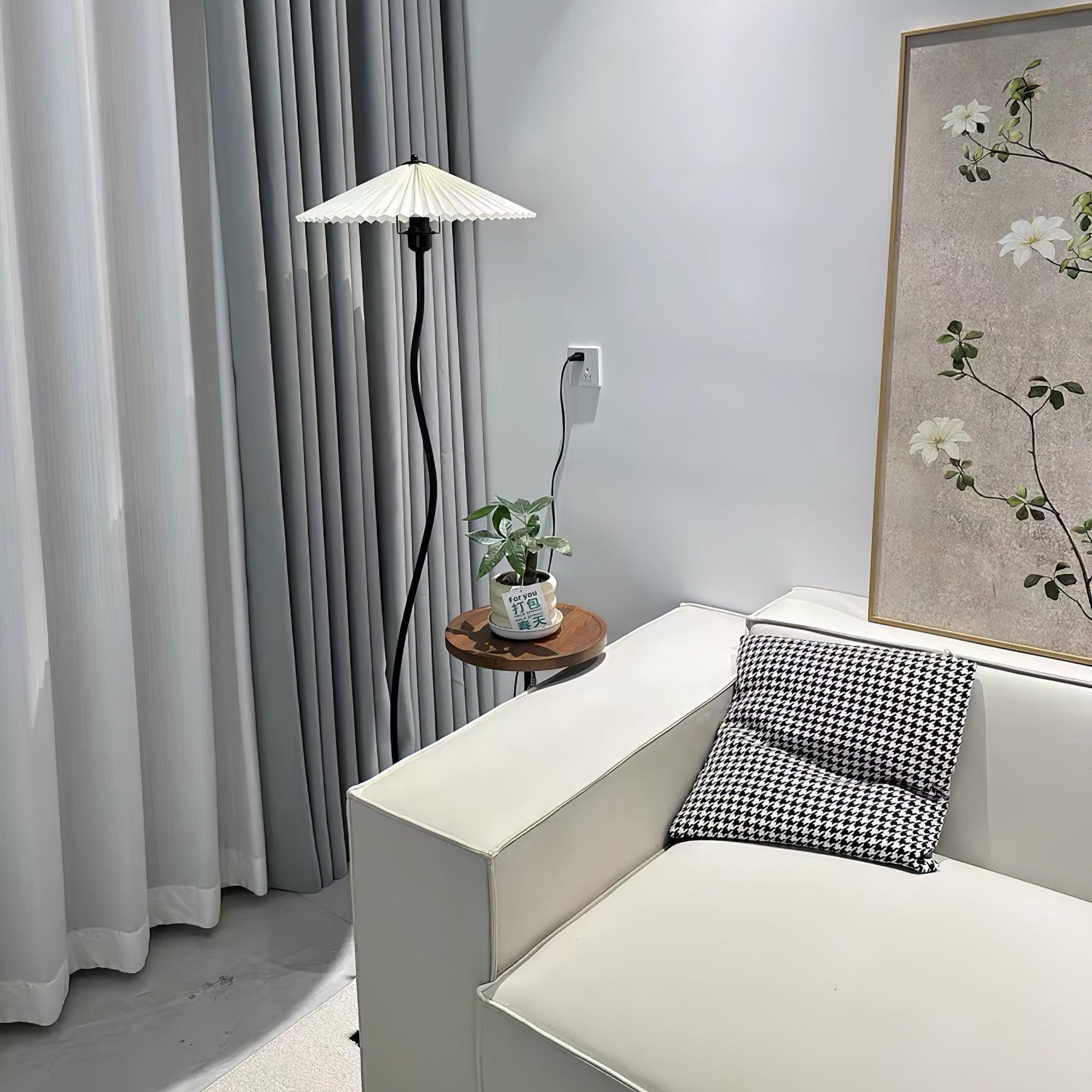 Ghel Minimalist Wood Floor Lamp-Neutral Decor