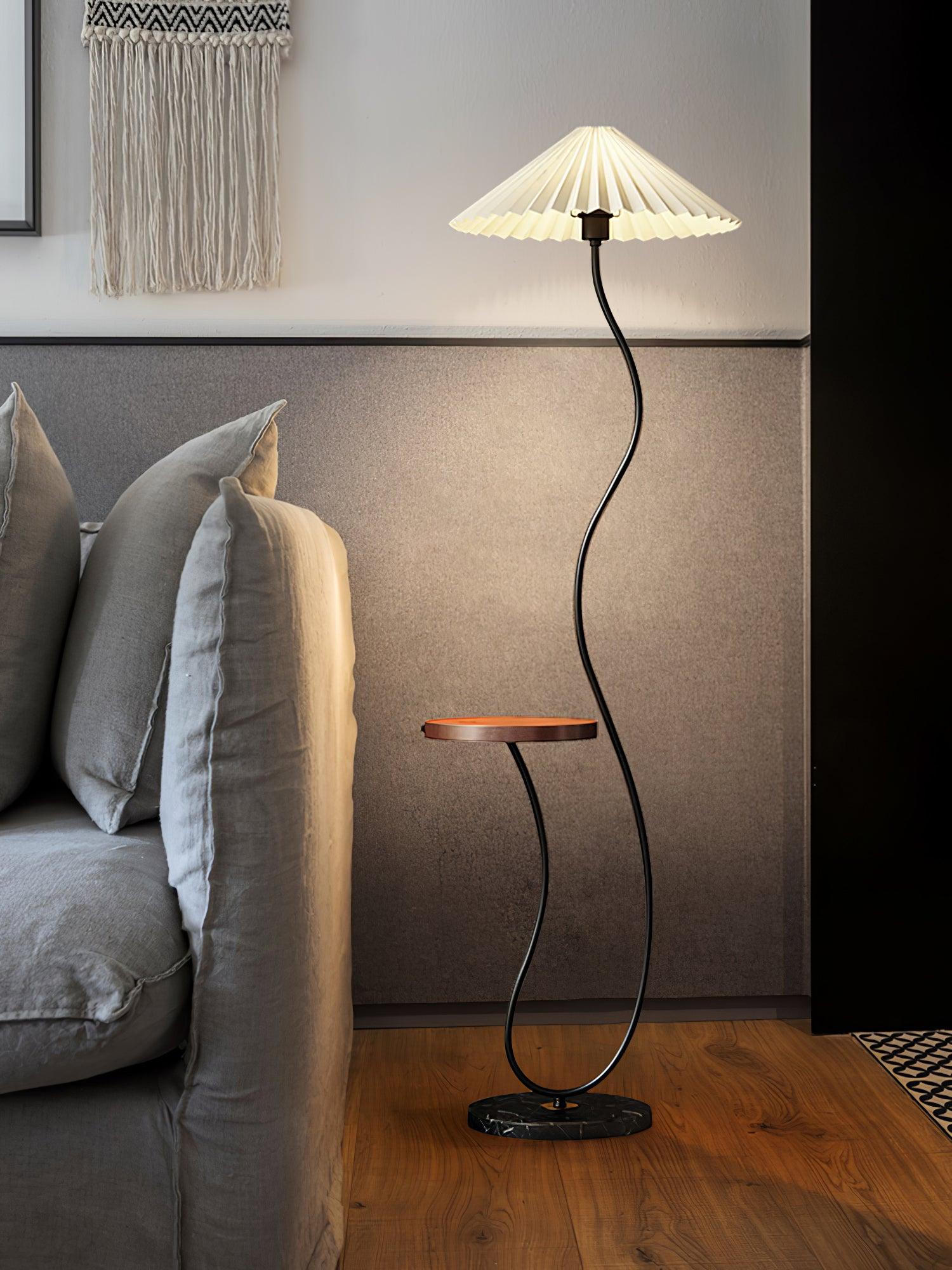 Ghel Minimalist Wood Floor Lamp-Neutral Decor