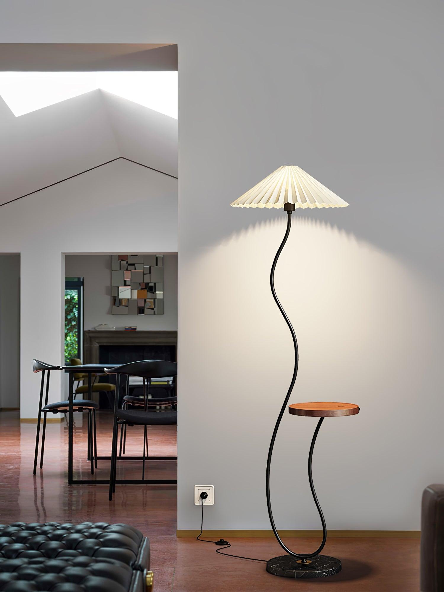 Ghel Minimalist Wood Floor Lamp-Neutral Decor