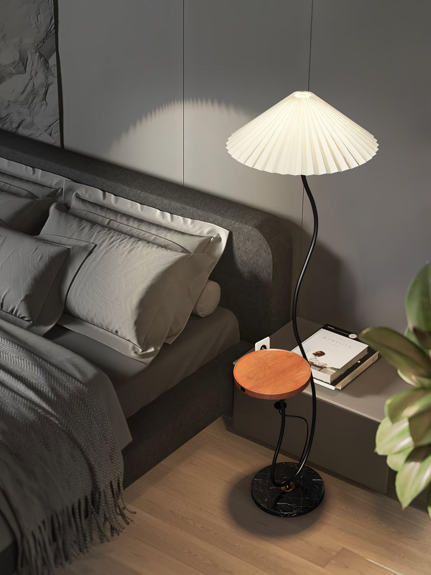 Ghel Minimalist Wood Floor Lamp-Neutral Decor