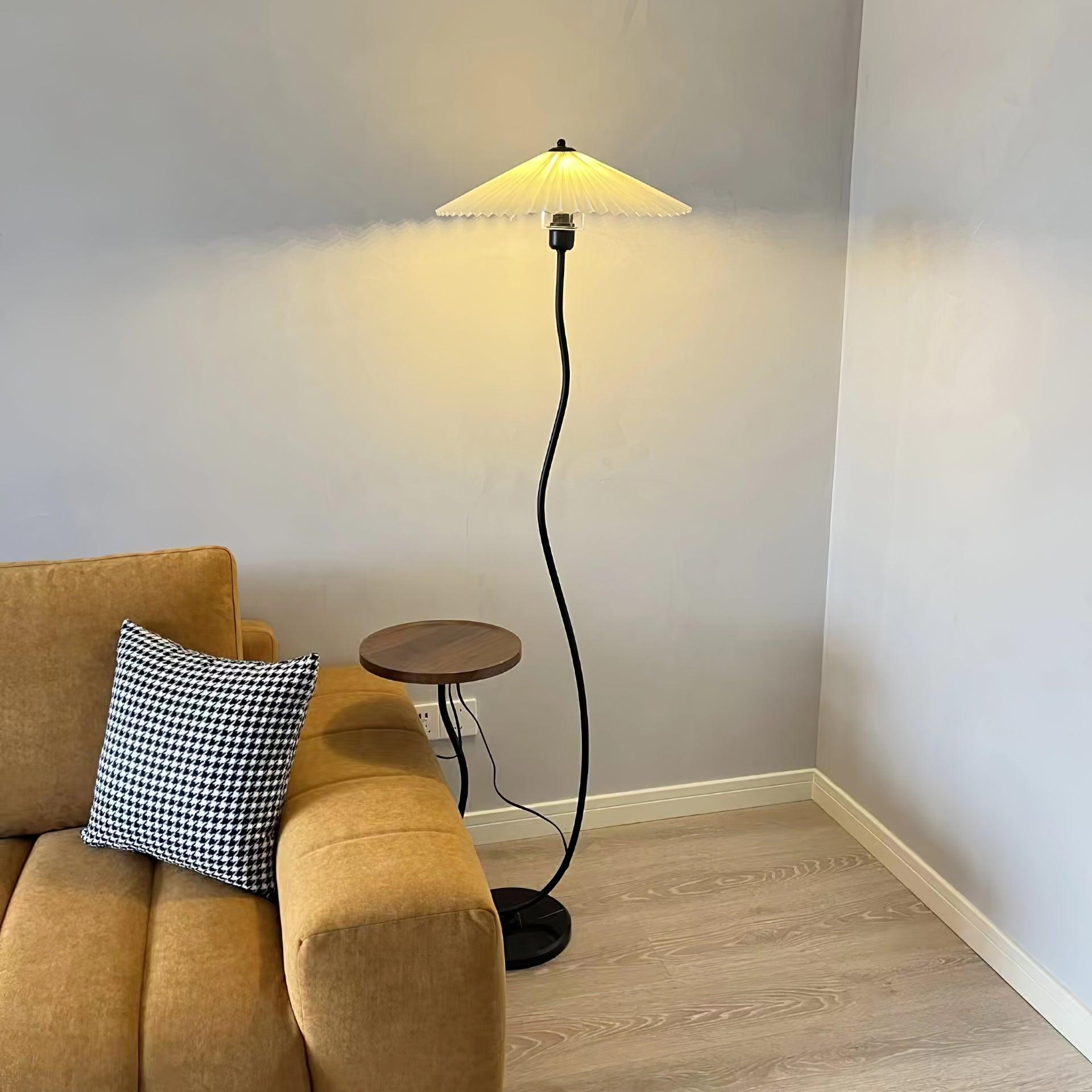 Ghel Minimalist Wood Floor Lamp-Neutral Decor