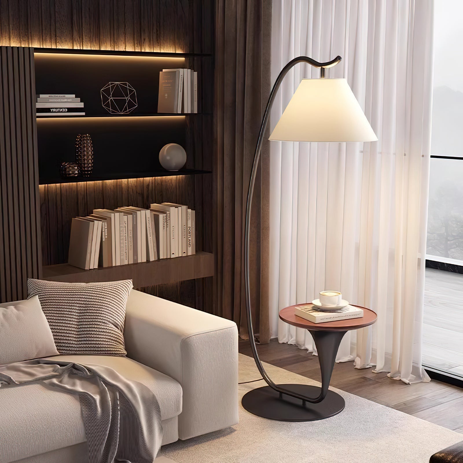 Alsilis Modern Floor Lamp-Neutral Decor