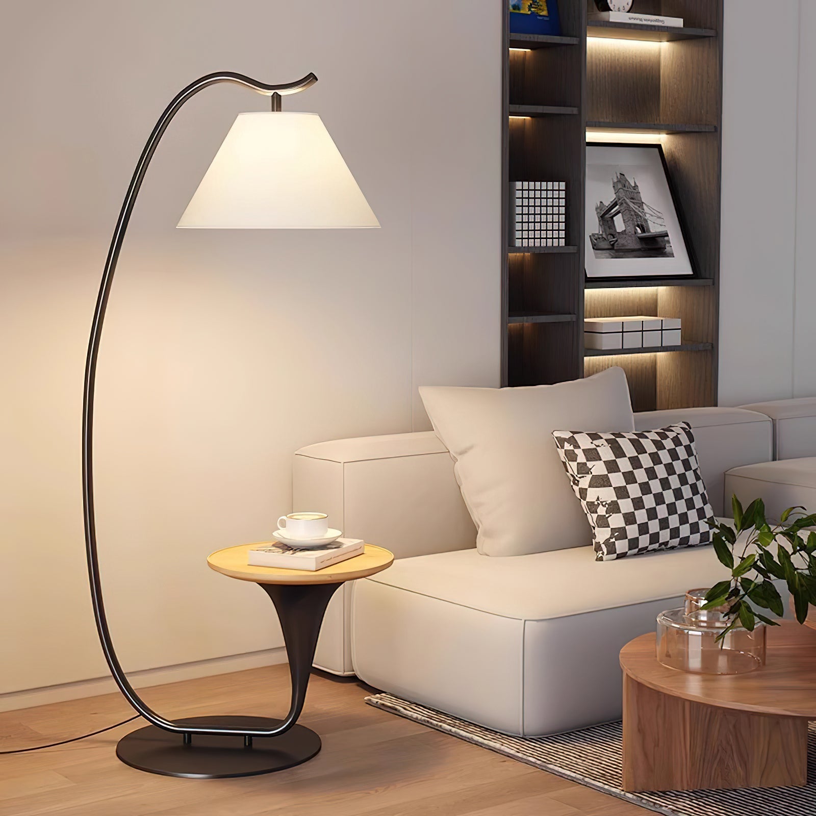 Alsilis Modern Floor Lamp-Neutral Decor