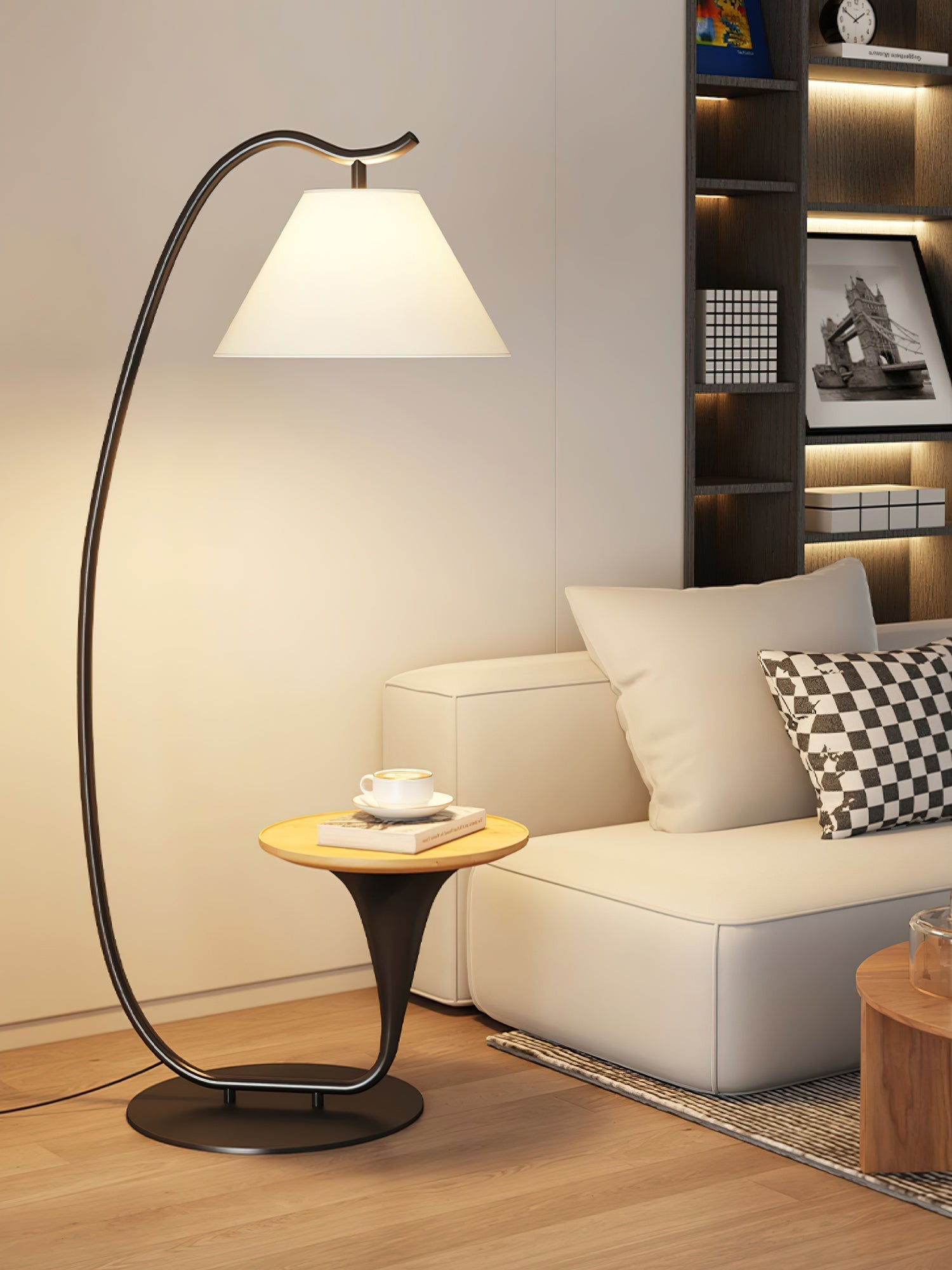 Alsilis Modern Floor Lamp-Neutral Decor