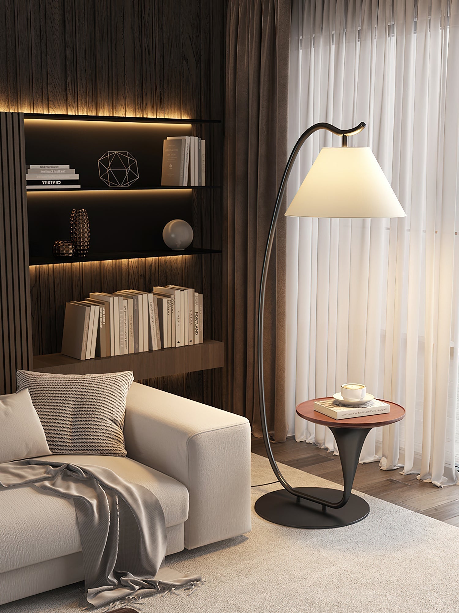 Alsilis Modern Floor Lamp-Neutral Decor