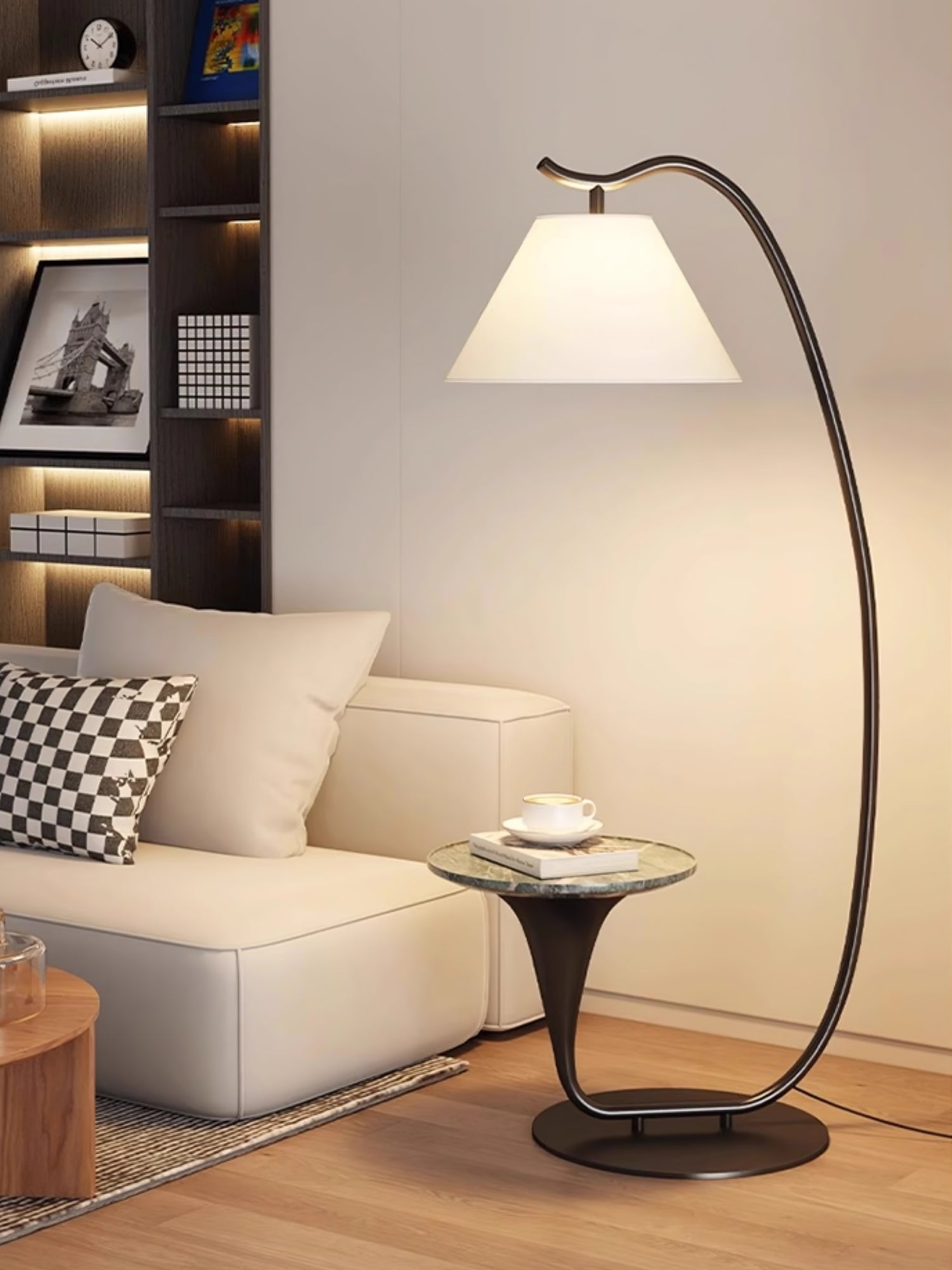 Alsilis Modern Floor Lamp-Neutral Decor