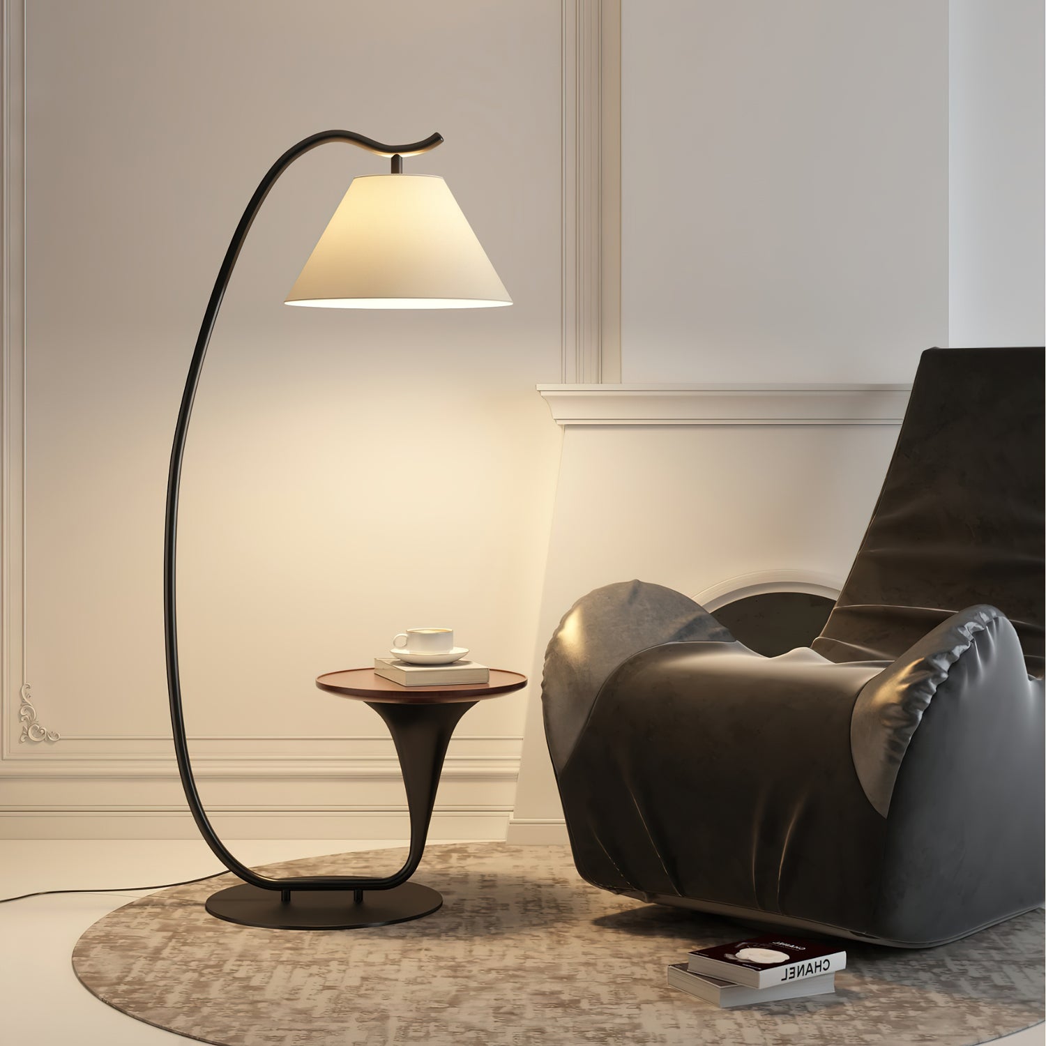 Alsilis Modern Floor Lamp-Neutral Decor