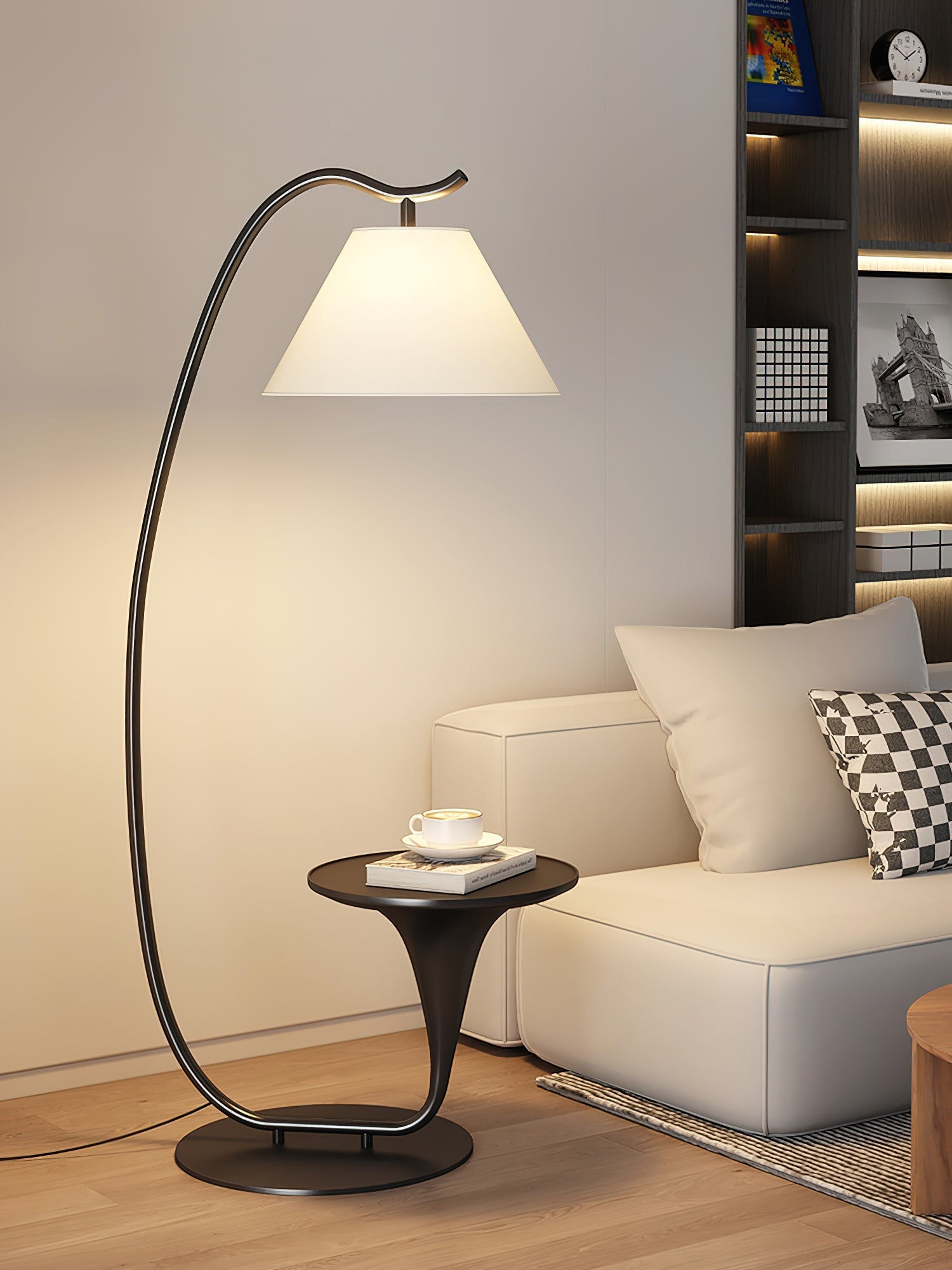 Alsilis Modern Floor Lamp-Neutral Decor