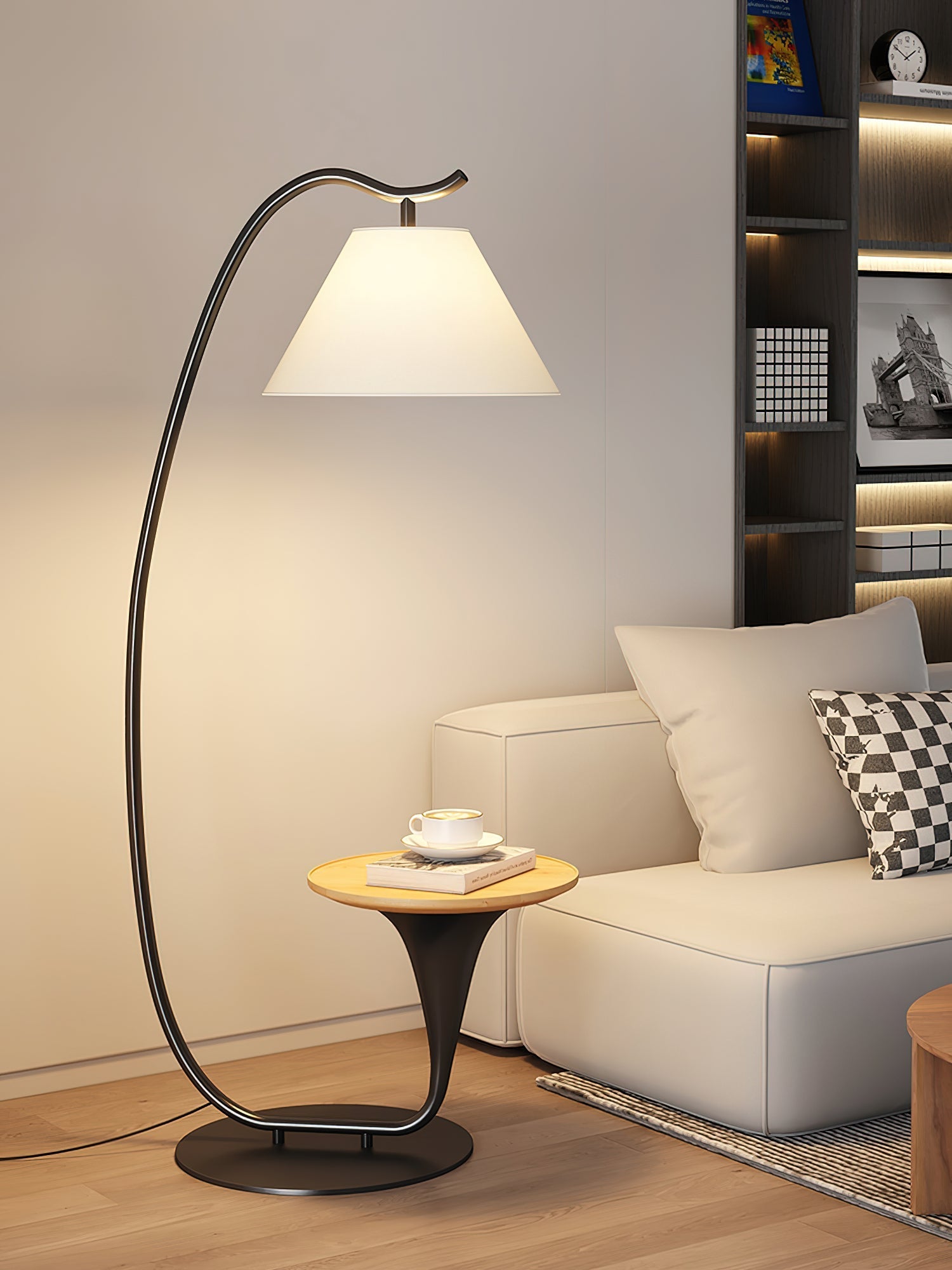 Alsilis Modern Floor Lamp-Neutral Decor