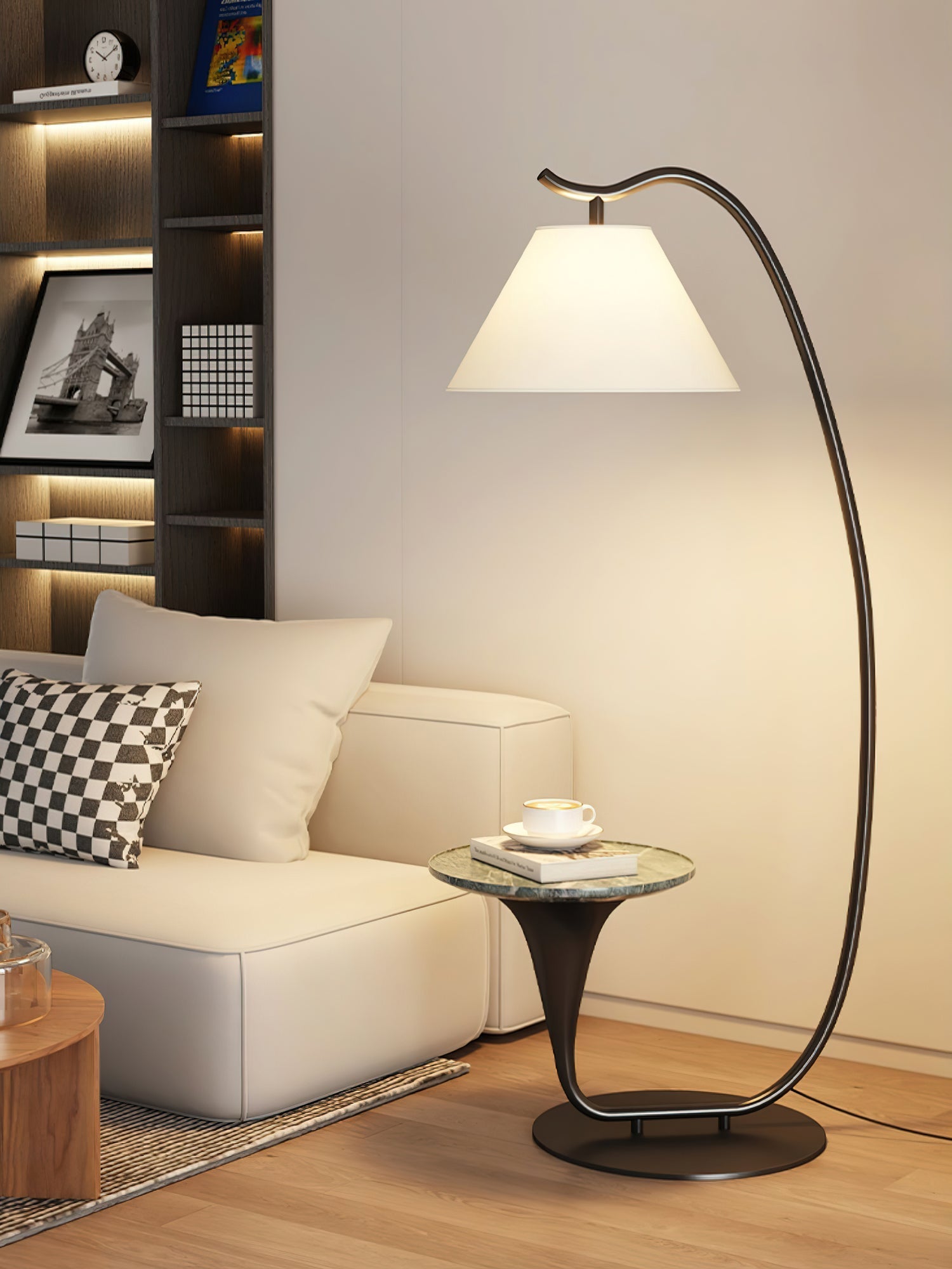 Alsilis Modern Floor Lamp-Neutral Decor