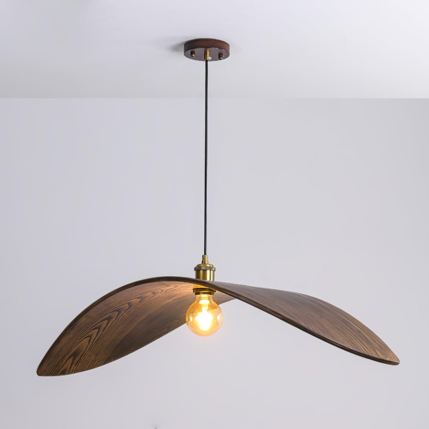 Palten Nordic Art Wooden Pendant Lamp-Neutral Decor