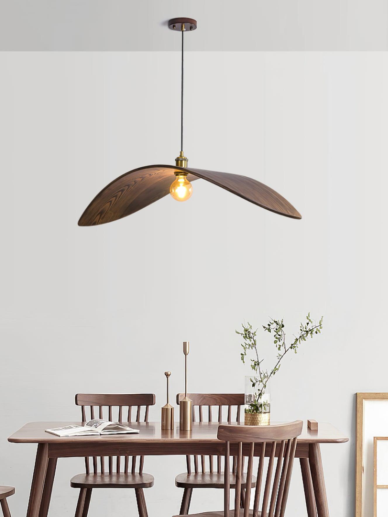 Palten Nordic Art Wooden Pendant Lamp-Neutral Decor