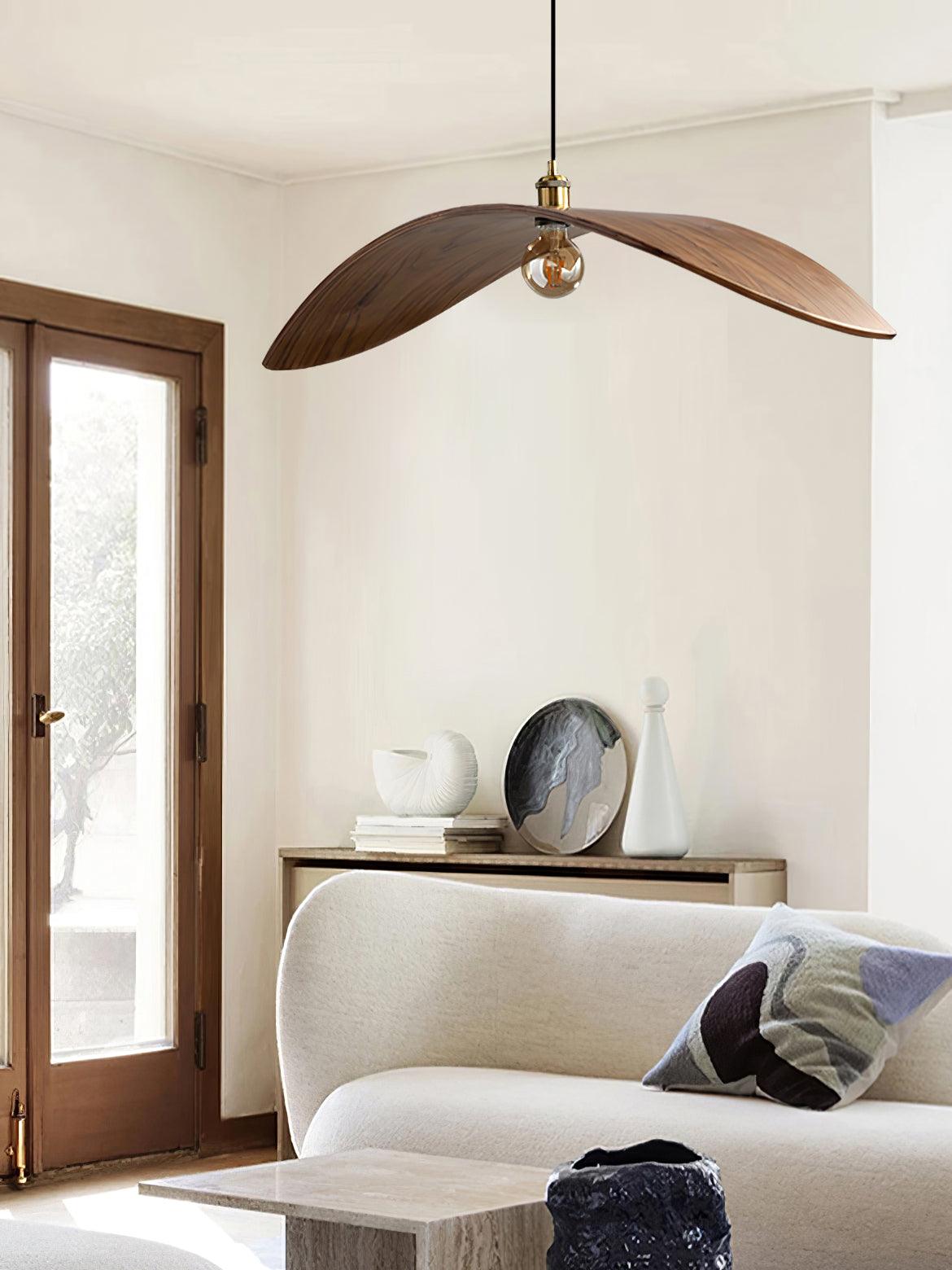 Palten Nordic Art Wooden Pendant Lamp-Neutral Decor