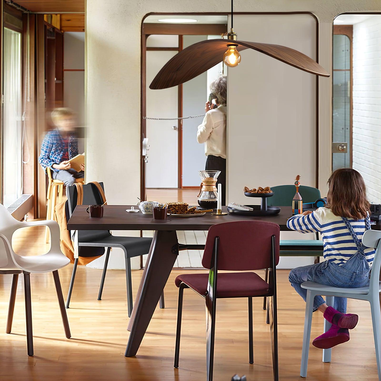 Palten Nordic Art Wooden Pendant Lamp-Neutral Decor