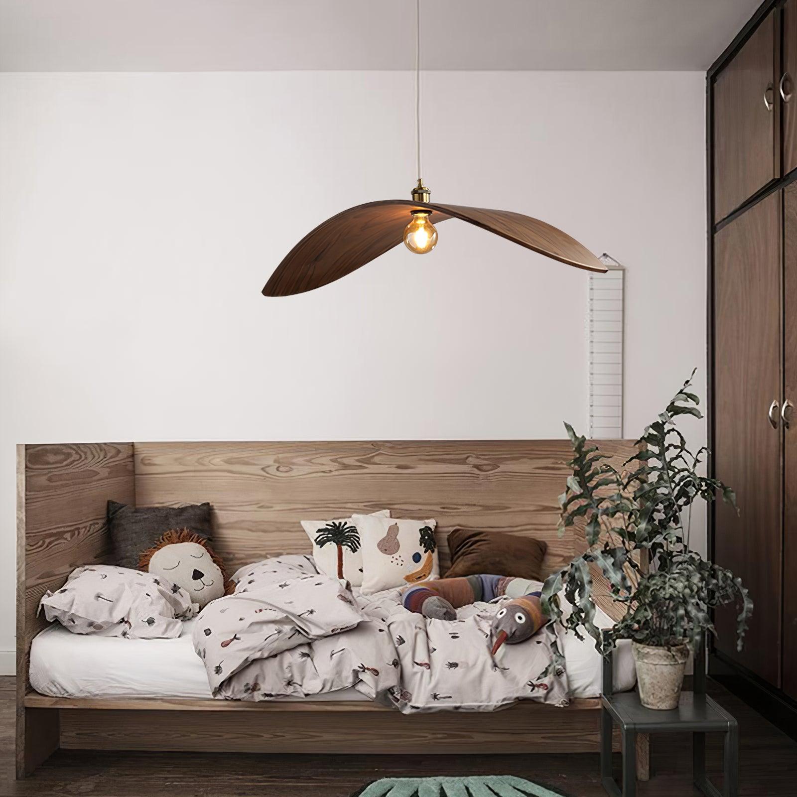 Palten Nordic Art Wooden Pendant Lamp-Neutral Decor
