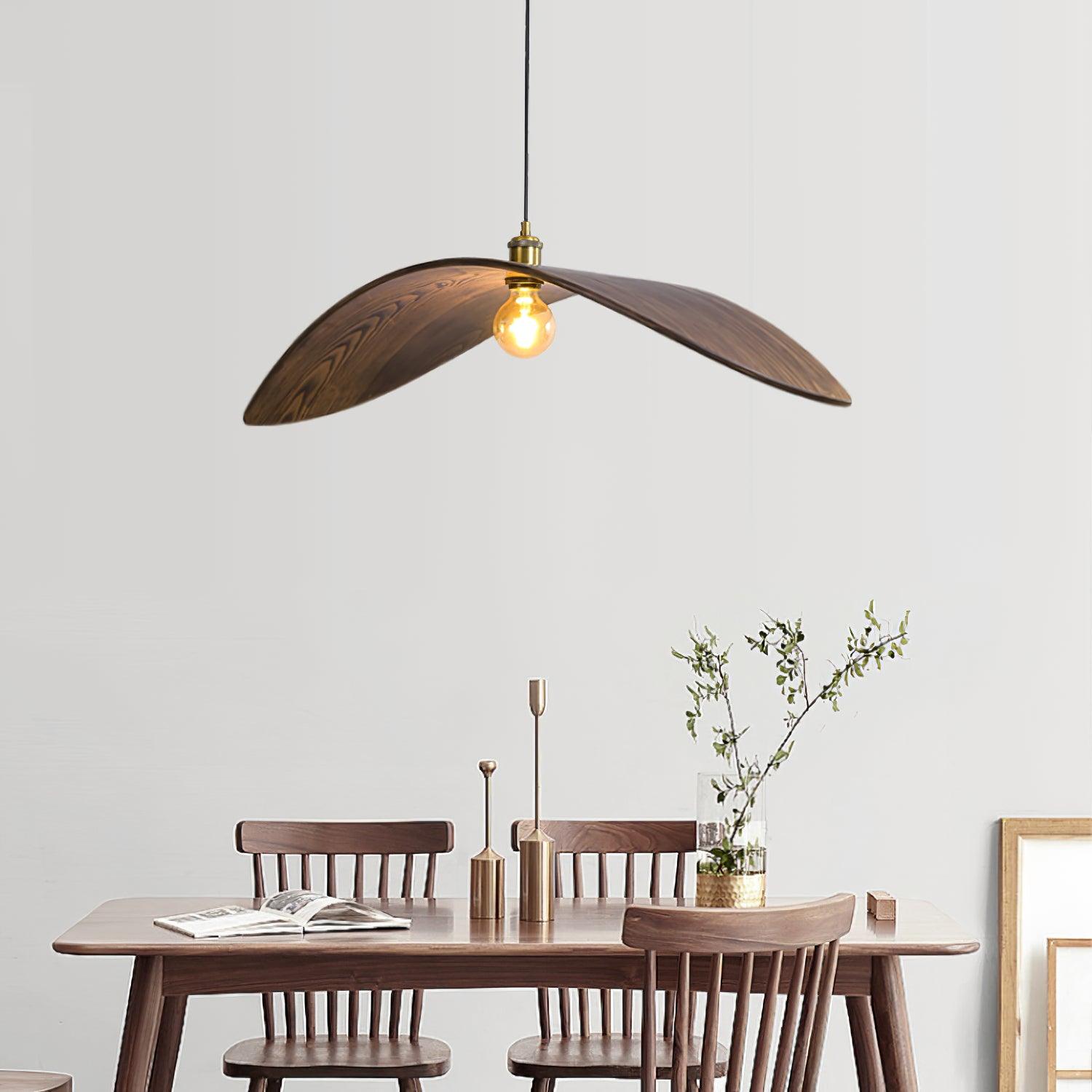 Palten Nordic Art Wooden Pendant Lamp-Neutral Decor