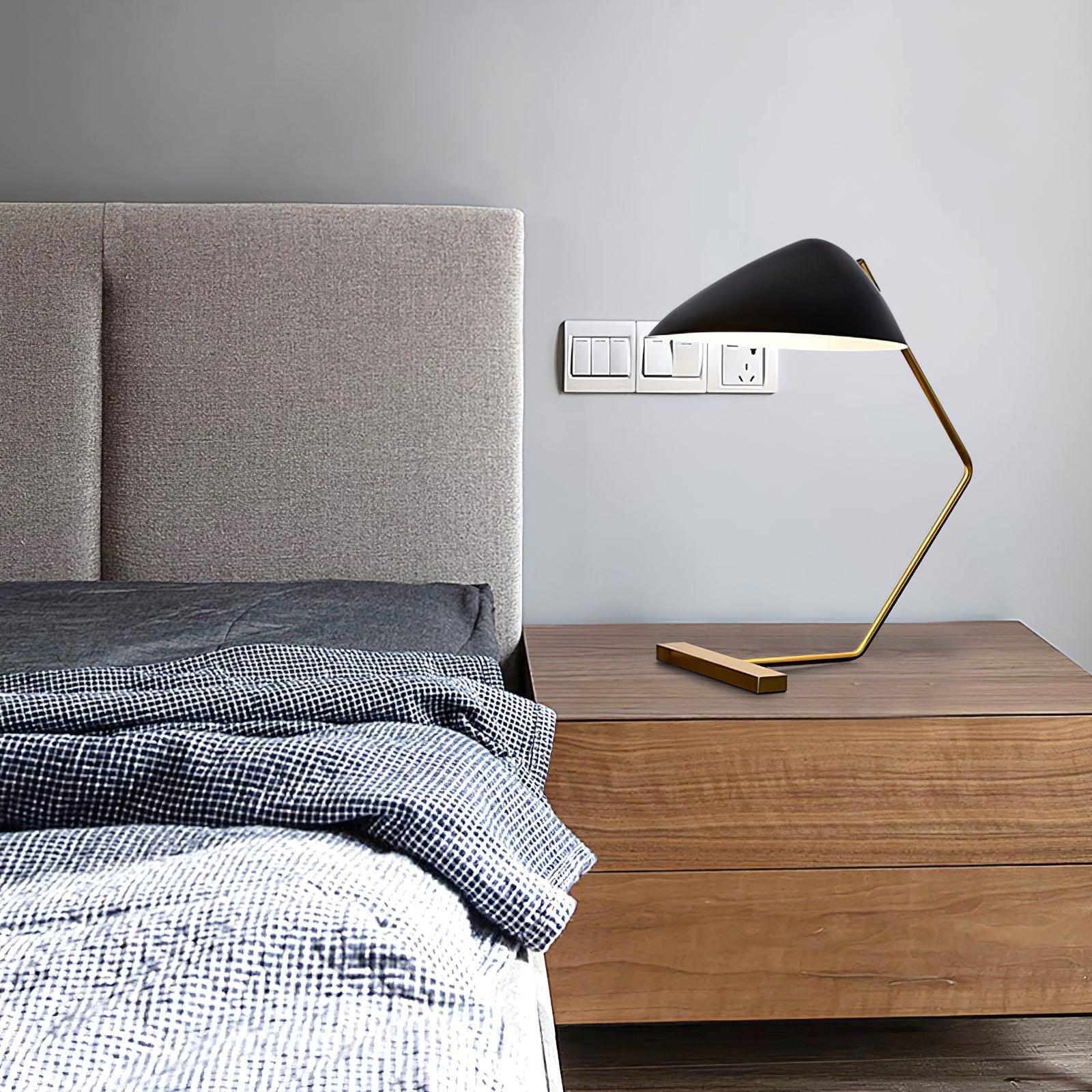 Velaice Mid-Century Table Lamp-Neutral Decor