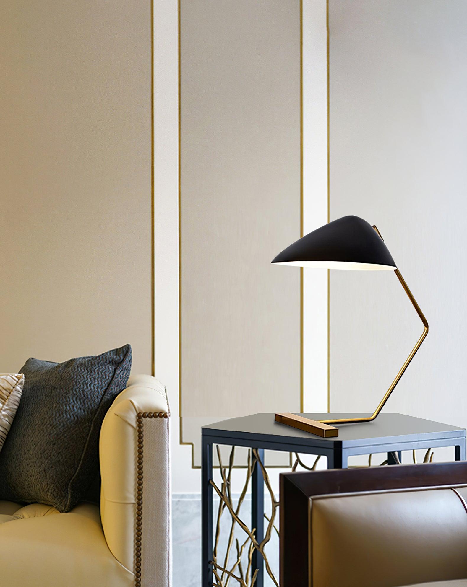 Velaice Mid-Century Table Lamp-Neutral Decor