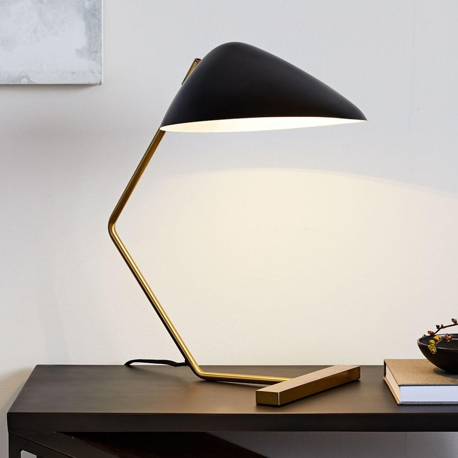 Velaice Mid-Century Table Lamp-Neutral Decor
