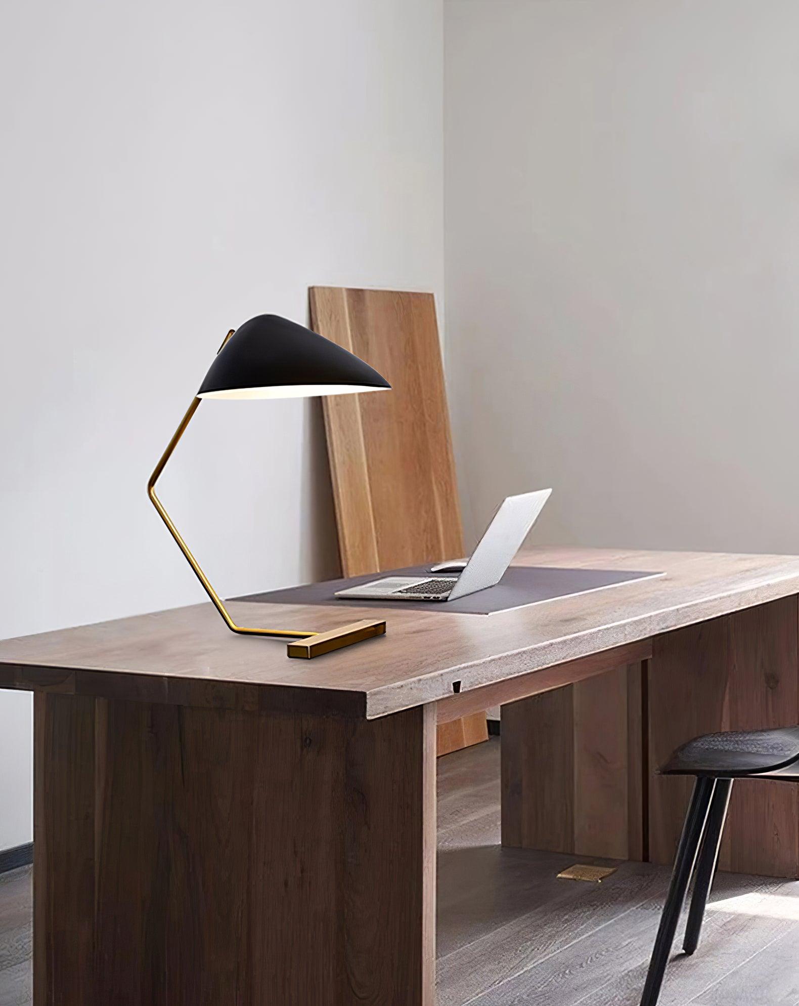 Velaice Mid-Century Table Lamp-Neutral Decor