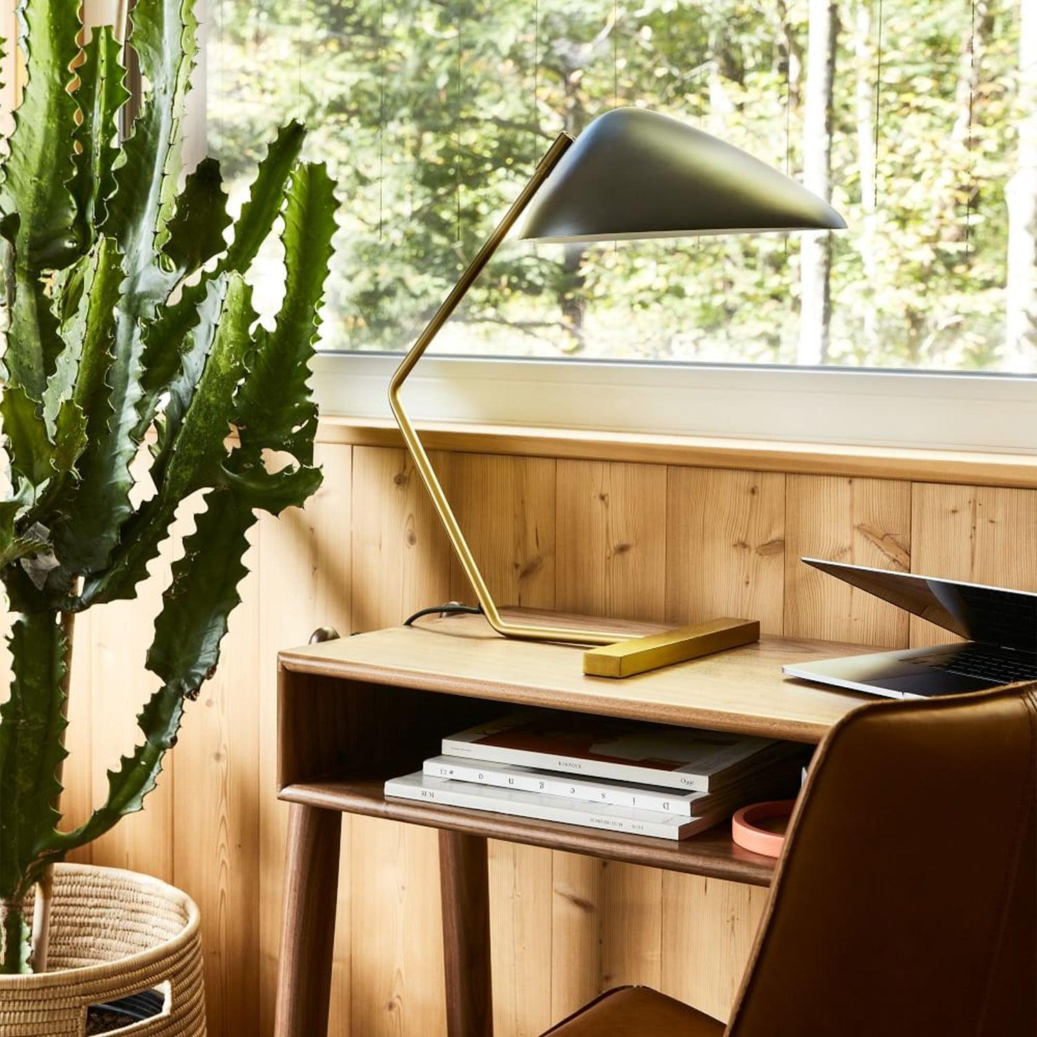Velaice Mid-Century Table Lamp-Neutral Decor