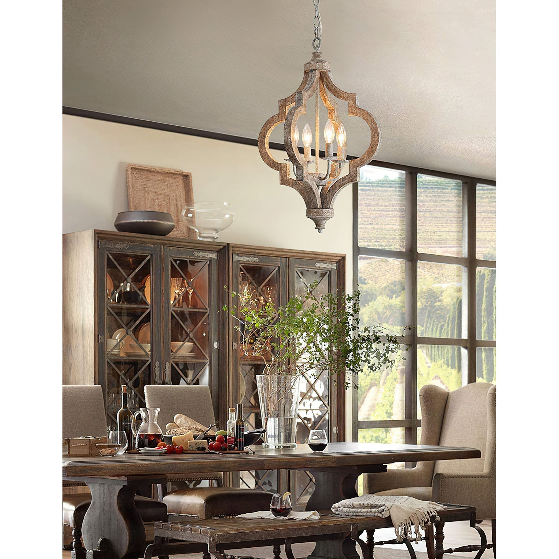 Fervor Wooden Chandelier