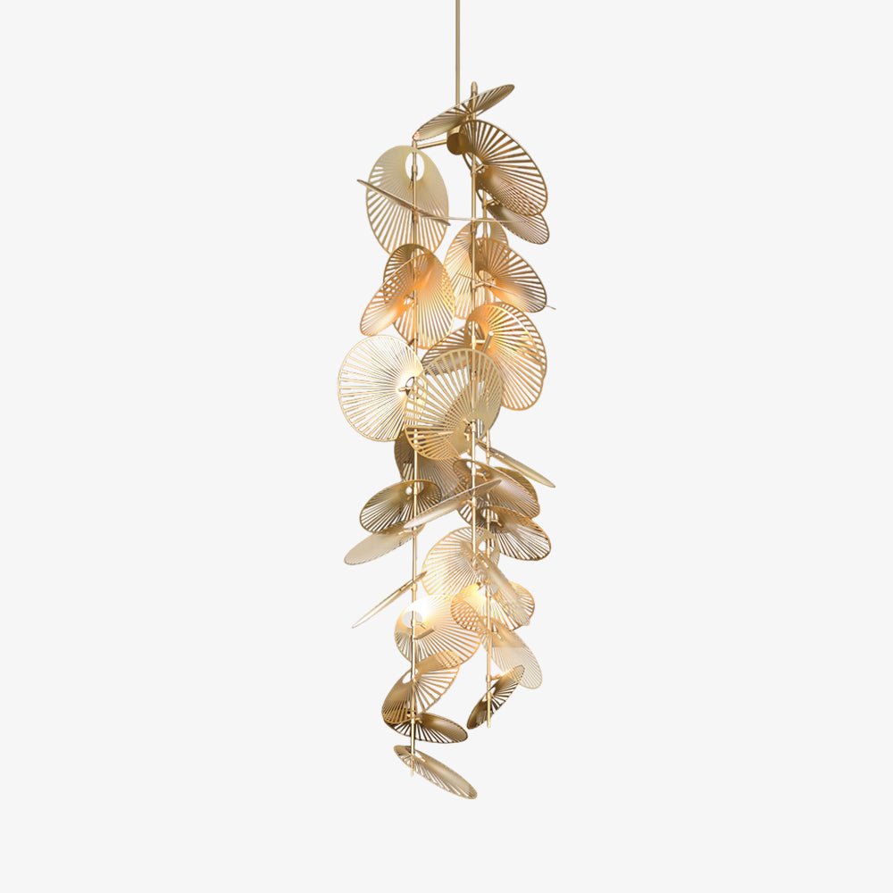 Odoraris Luxury Leaf Chandelier-Neutral Decor