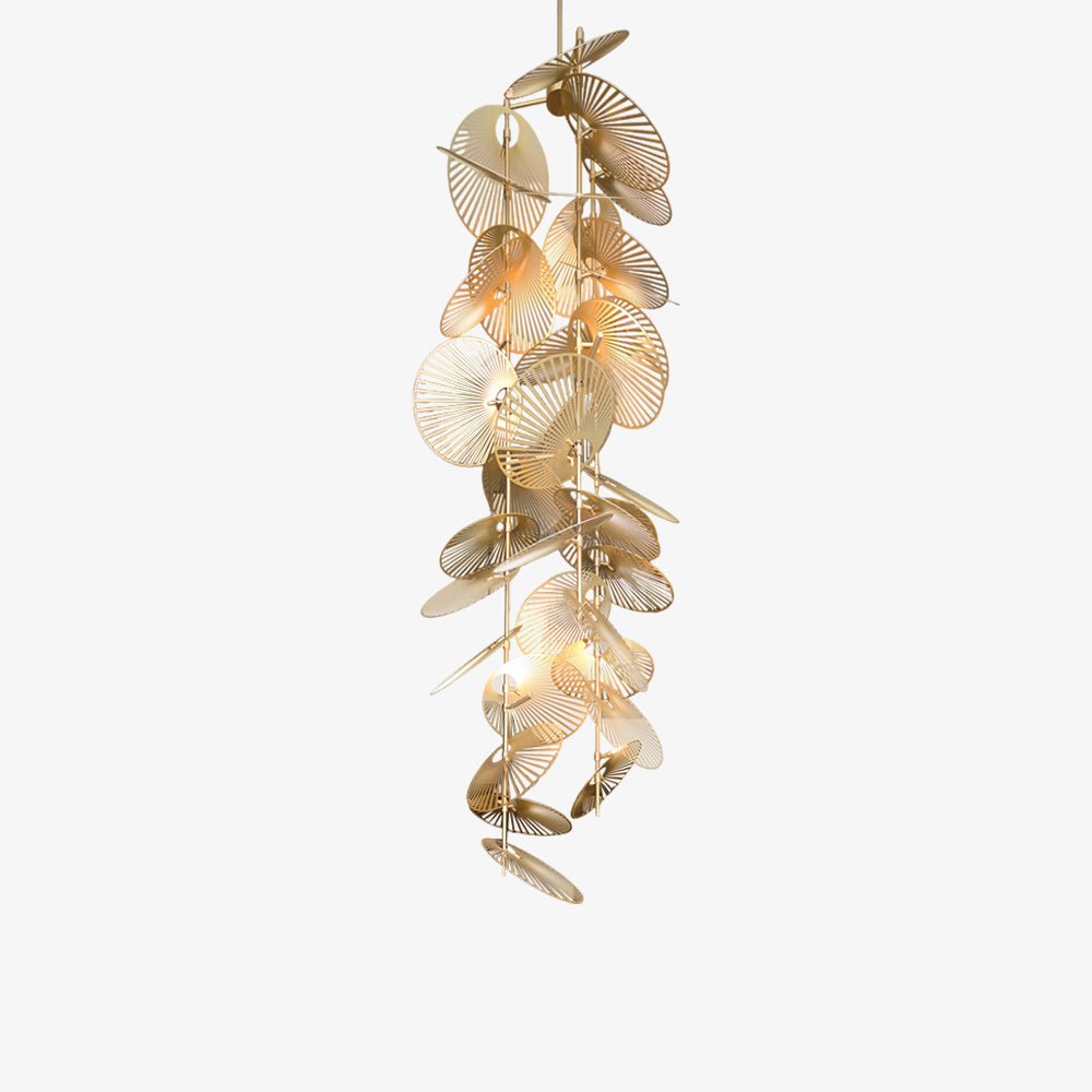 Odoraris Luxury Leaf Chandelier-Neutral Decor