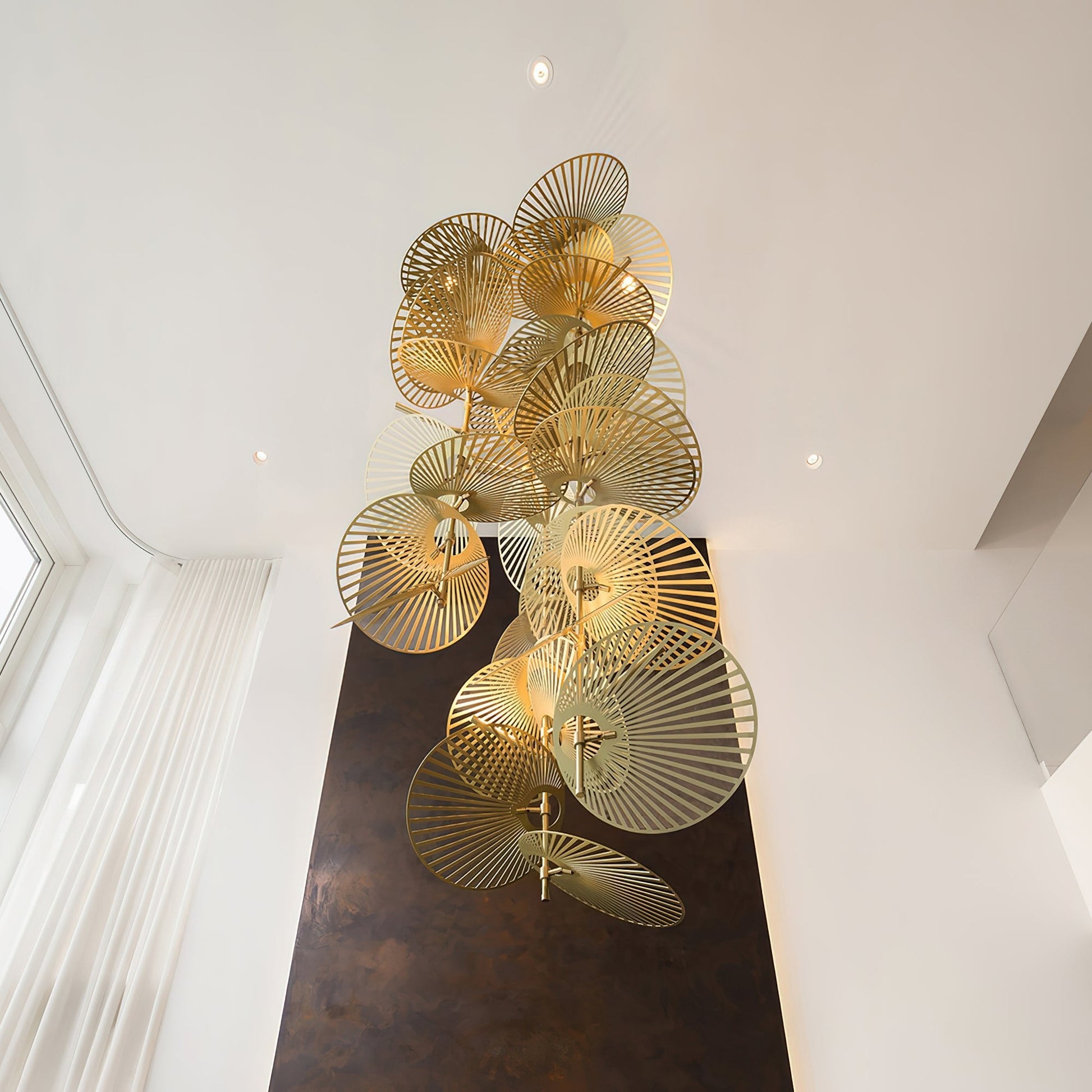 Odoraris Luxury Leaf Chandelier-Neutral Decor