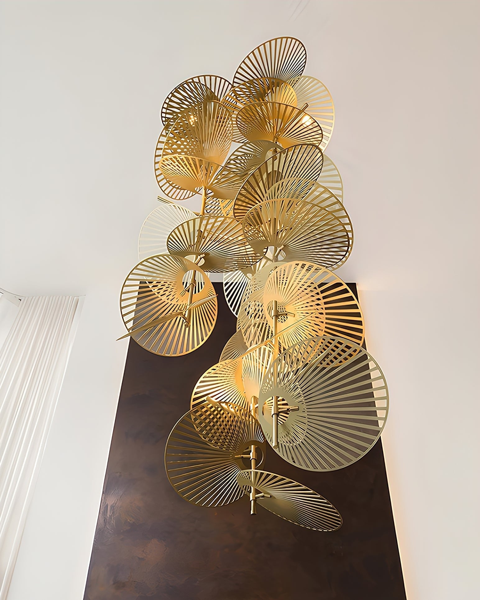 Odoraris Luxury Leaf Chandelier-Neutral Decor