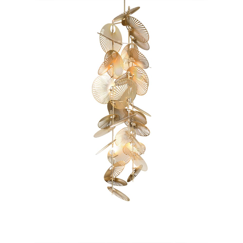 Odoraris Luxury Leaf Chandelier-Neutral Decor