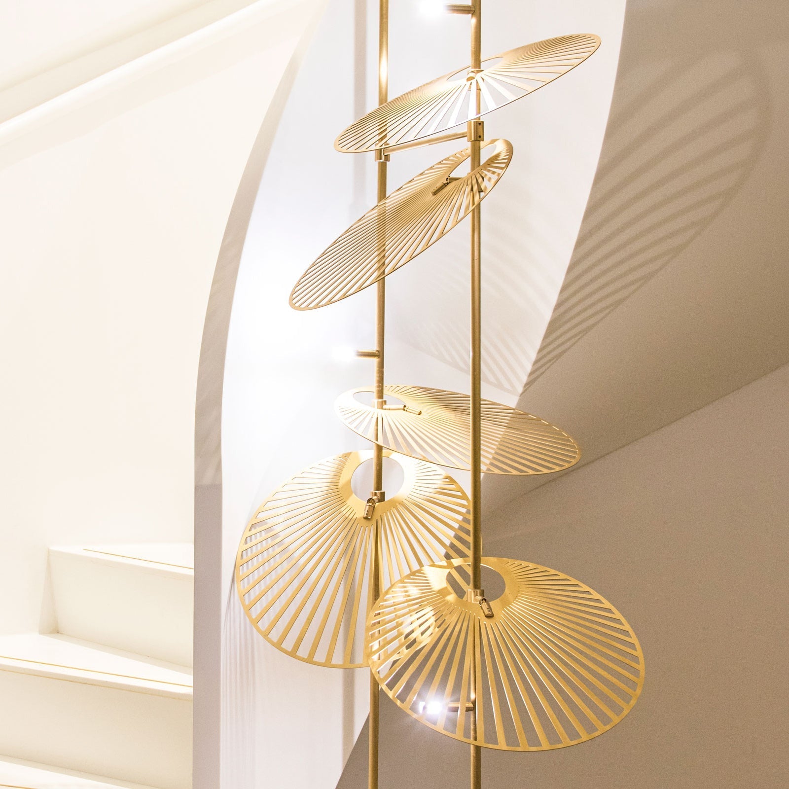 Odoraris Luxury Leaf Chandelier-Neutral Decor