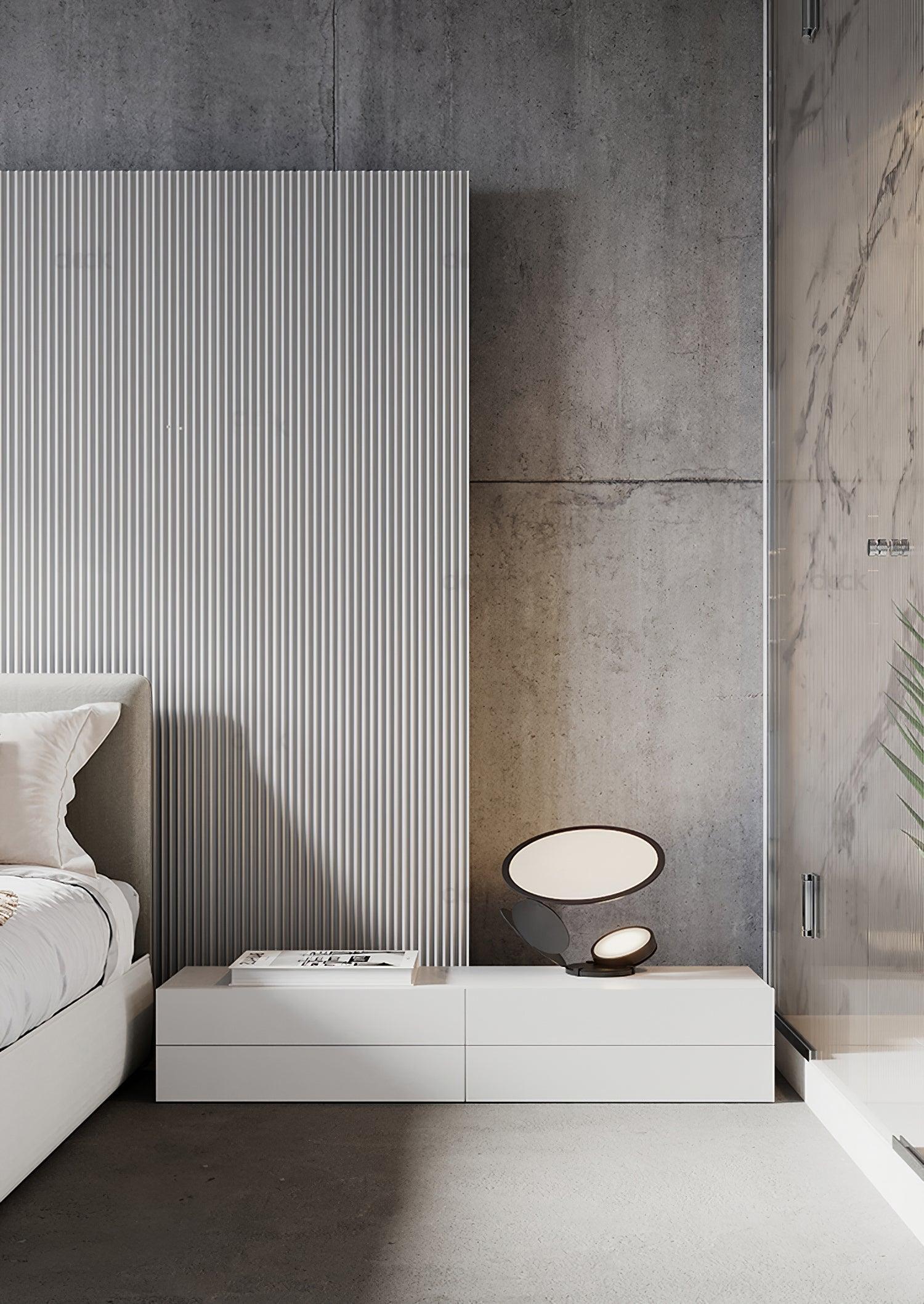 Andrew Contemporary Table Lamp-Neutral Decor