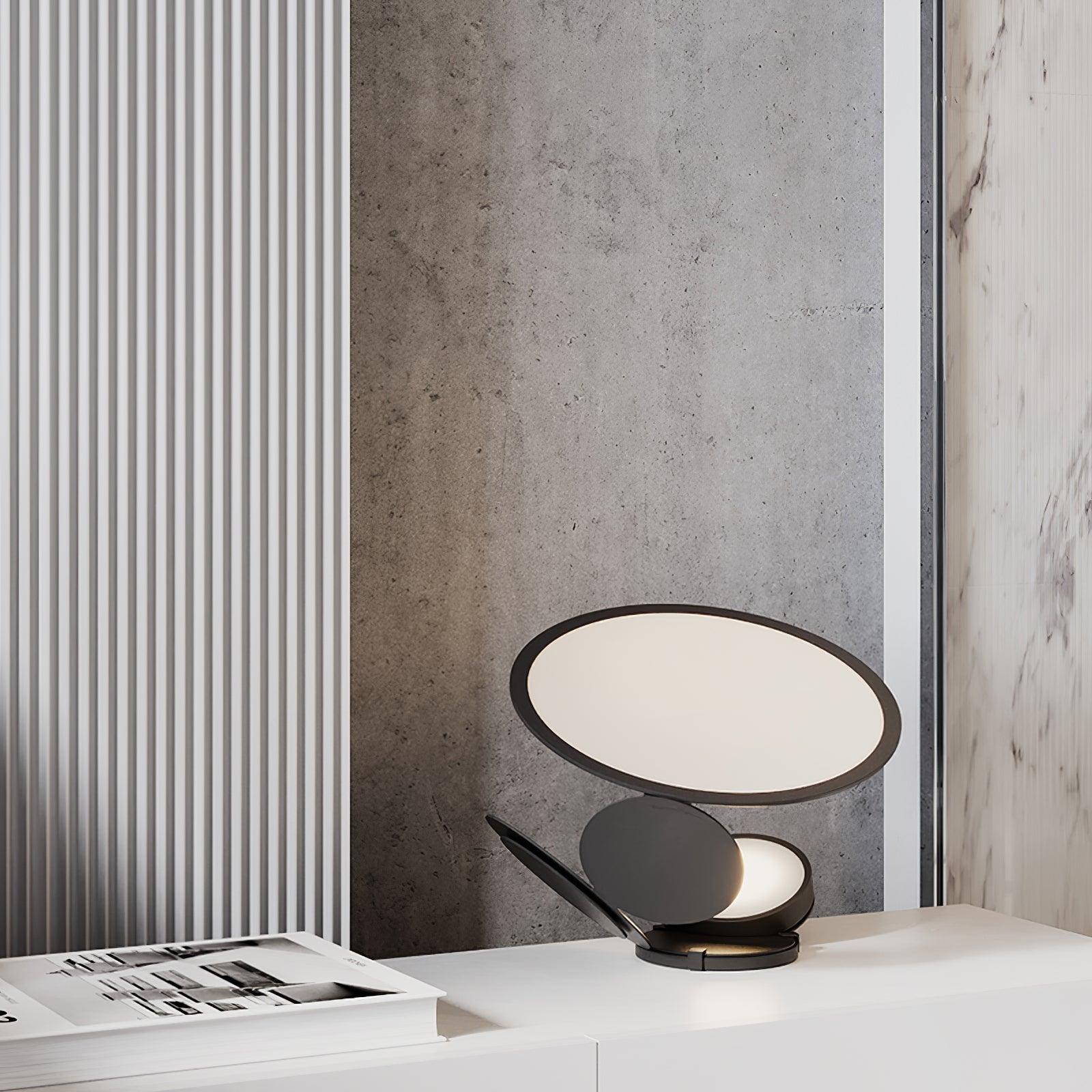 Andrew Contemporary Table Lamp-Neutral Decor