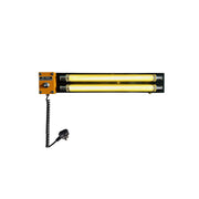 Cutshall Plug-in Wall Lamp in Black finish.