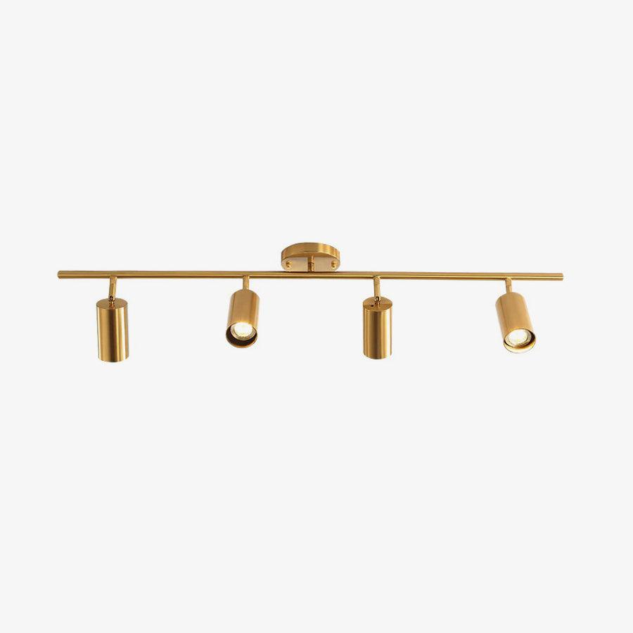 Ezveno Modern Minimalist Brass Ceiling Lamp-Neutral Decor
