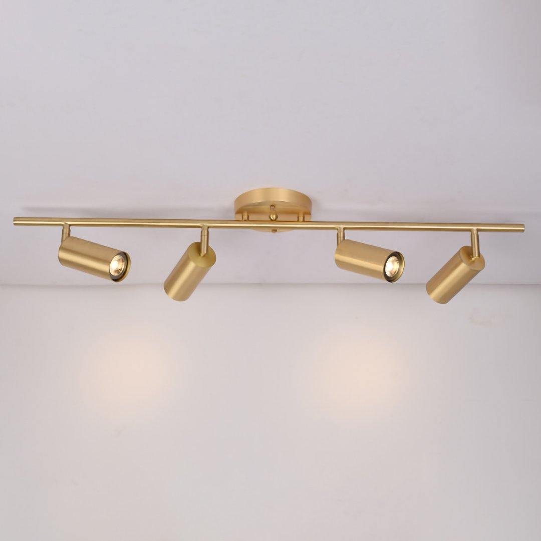 Grover Rotatable Brass Spotlight Wall Light-Neutral Decor