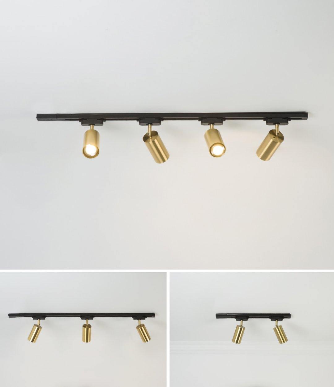 Grover Rotatable Brass Spotlight Wall Light-Neutral Decor