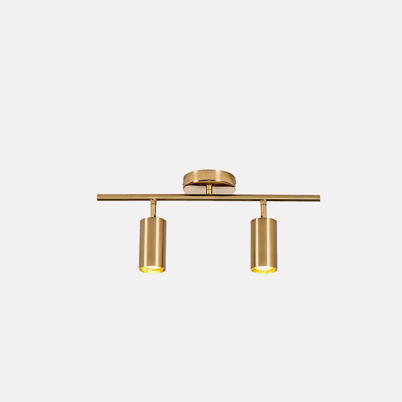 Ezveno Modern Minimalist Brass Ceiling Lamp-Neutral Decor