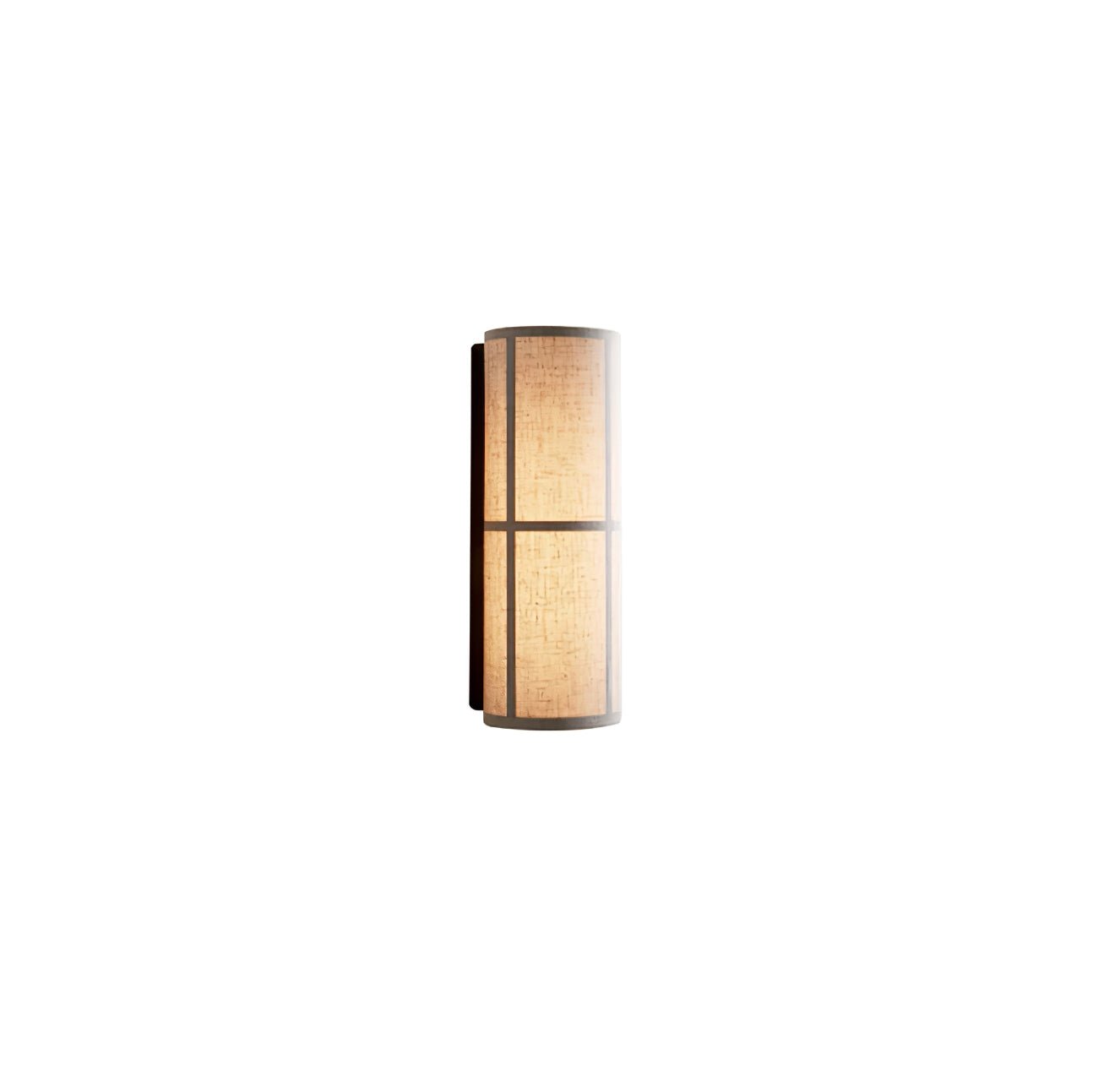 Lustra Wall Lamp Cylinder Fabric Soft Glow-Neutral Decor