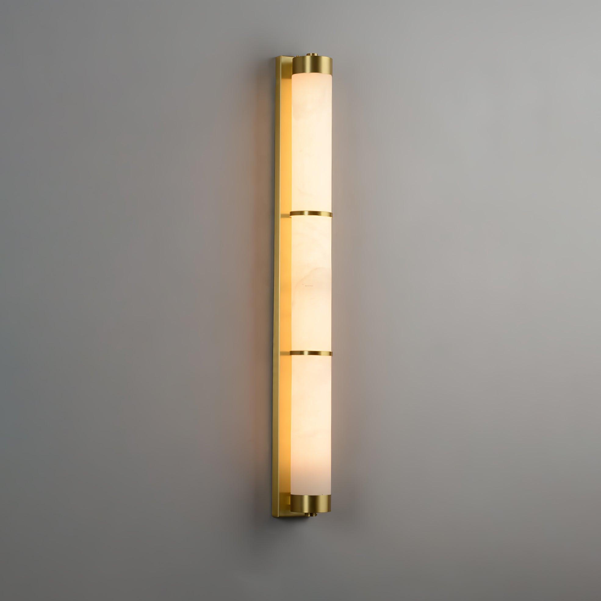 Olmirira Minimalist Alabaster Wall Light-Neutral Decor