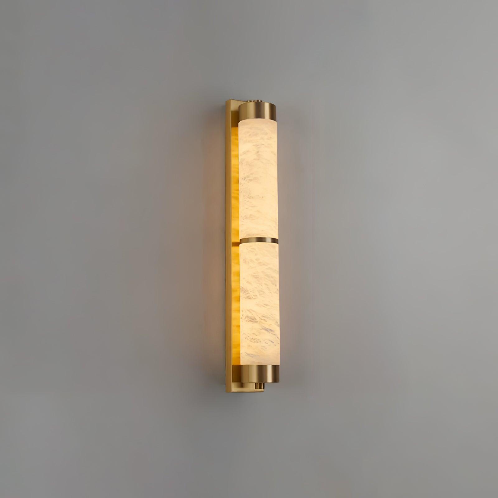 Olmirira Minimalist Alabaster Wall Light-Neutral Decor