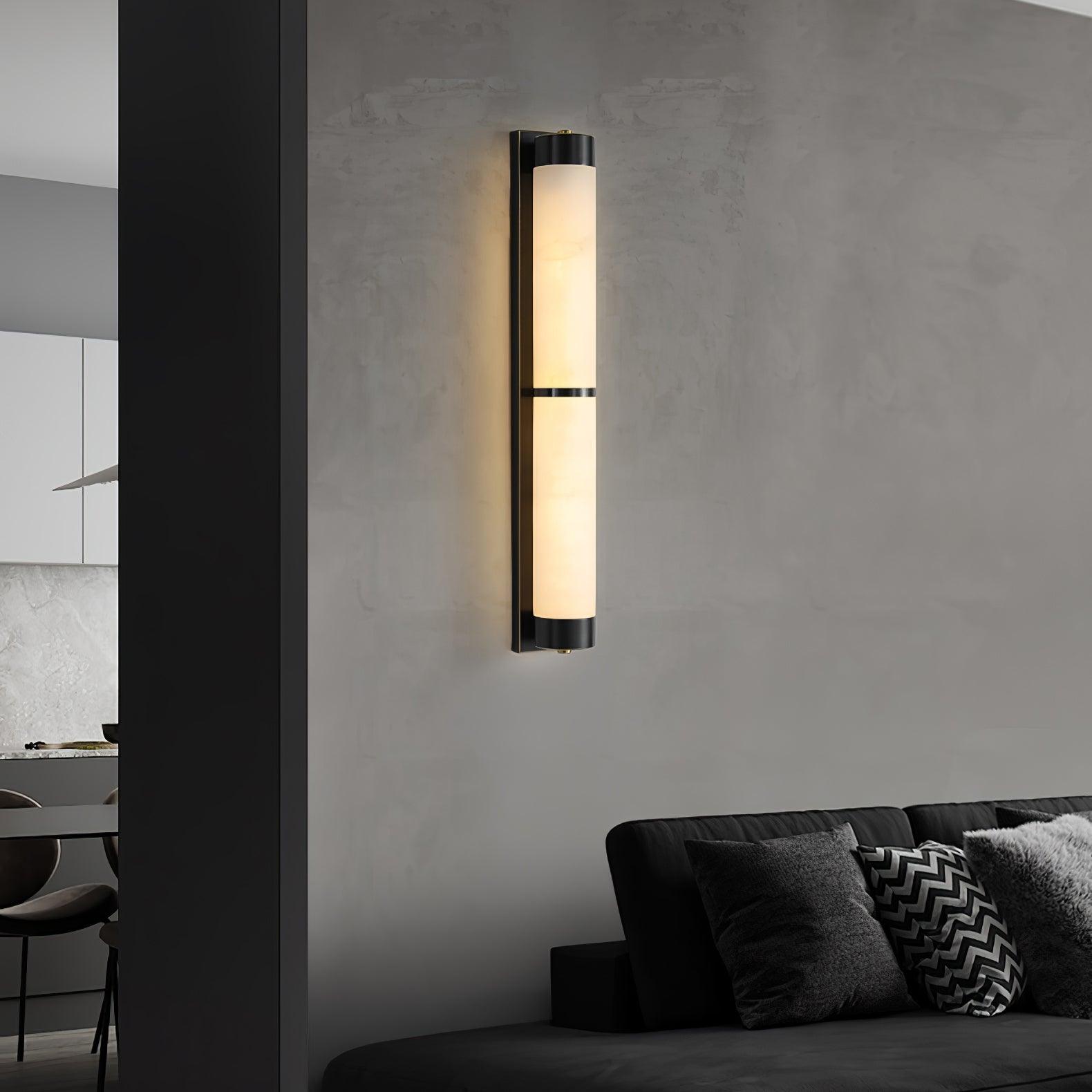 Olmirira Minimalist Alabaster Wall Light-Neutral Decor