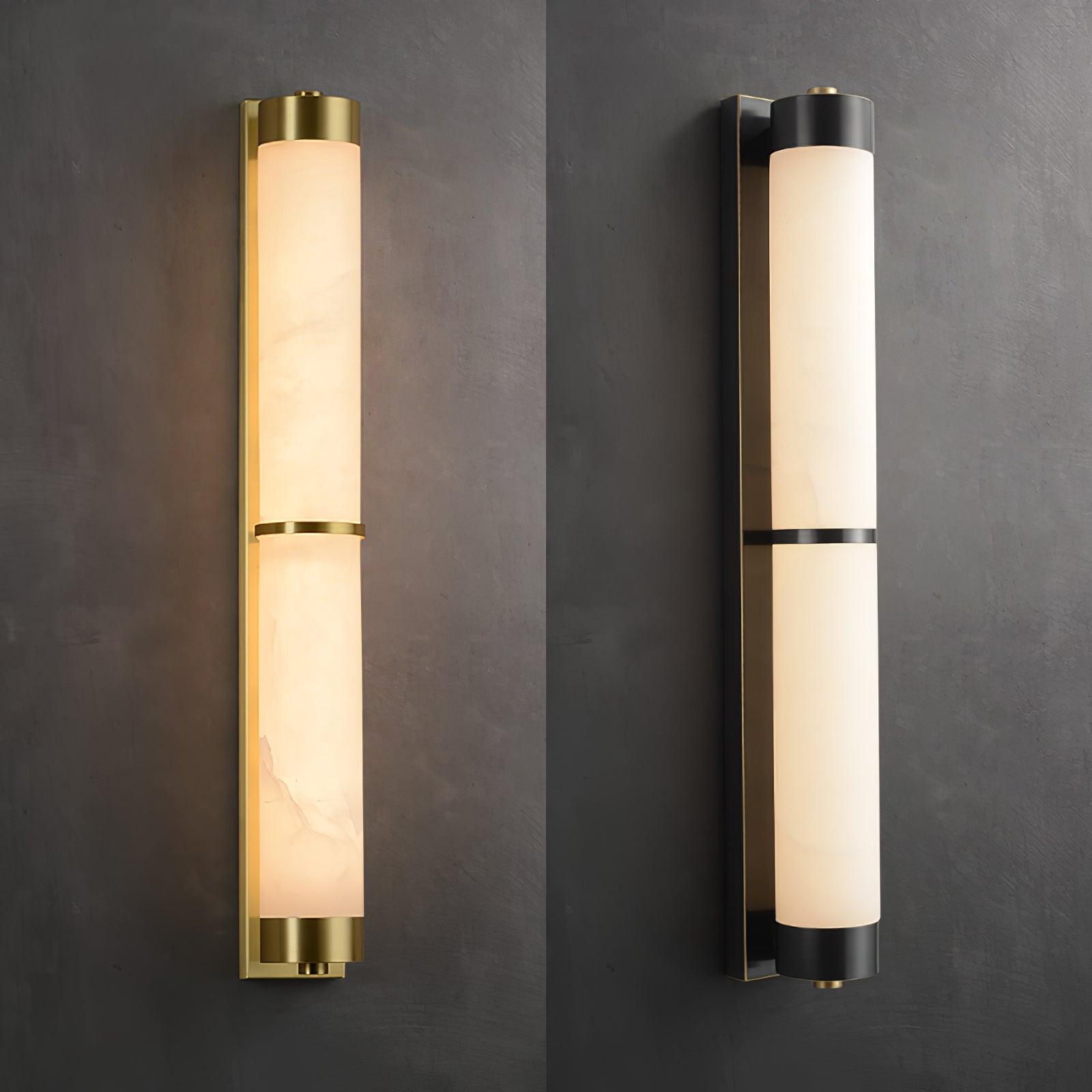 Olmirira Minimalist Alabaster Wall Light-Neutral Decor