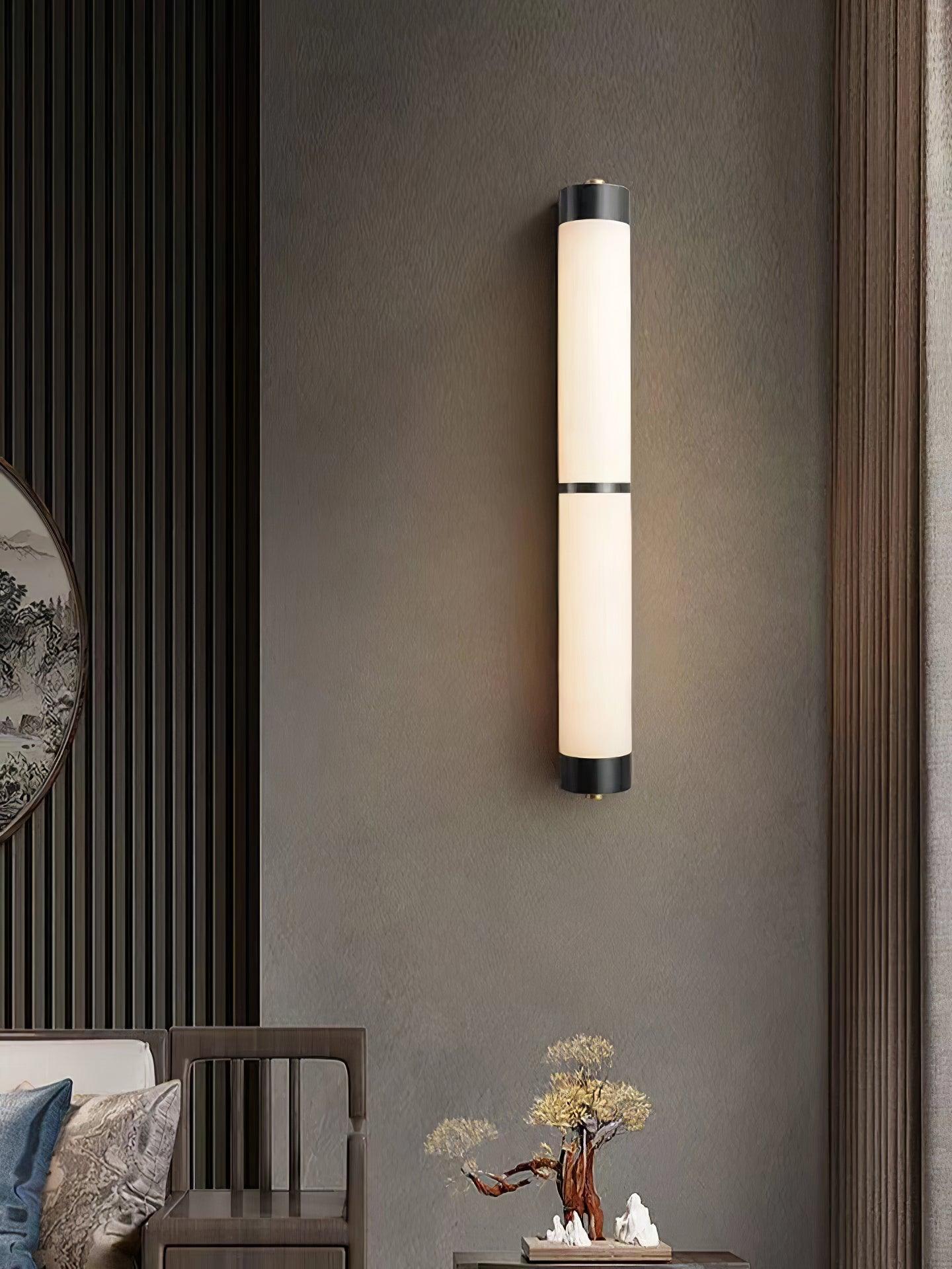 Olmirira Minimalist Alabaster Wall Light-Neutral Decor