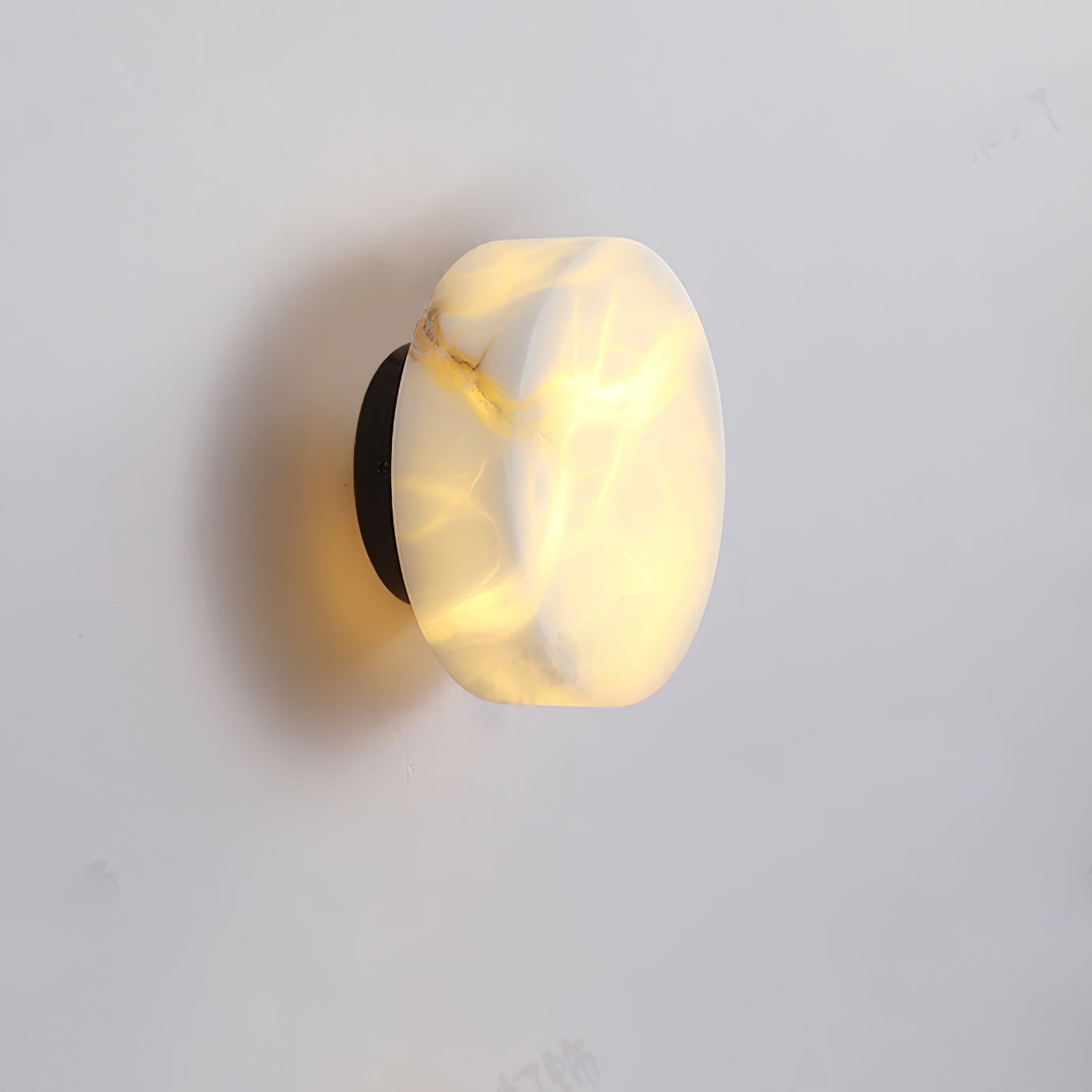 Erona Alabaster Wall Light-Neutral Decor